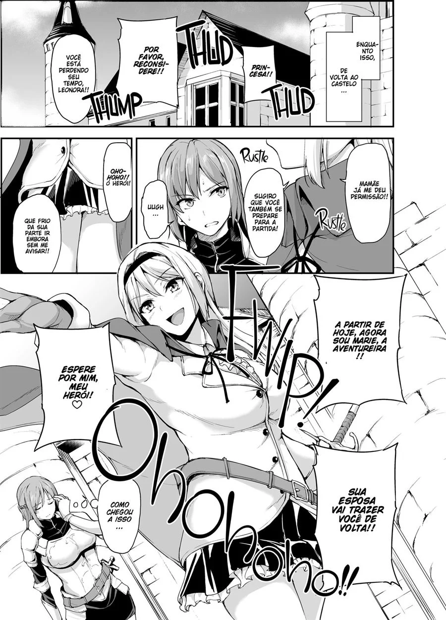 Isekai Harem Monogatari 4 – Hentai Preto e Branco – Ler Hentai HQ