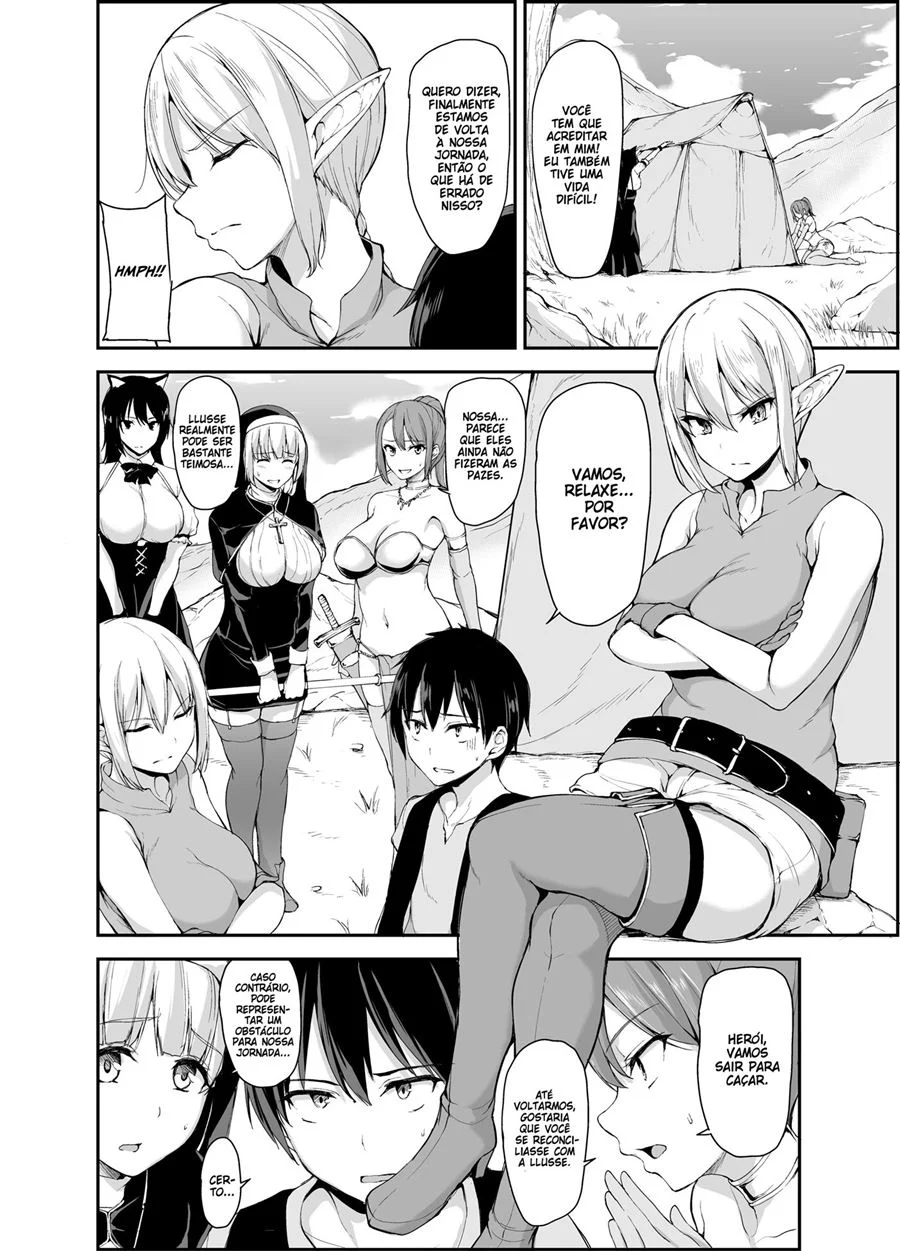 Isekai Harem Monogatari 4 – Hentai Preto e Branco – Ler Hentai HQ