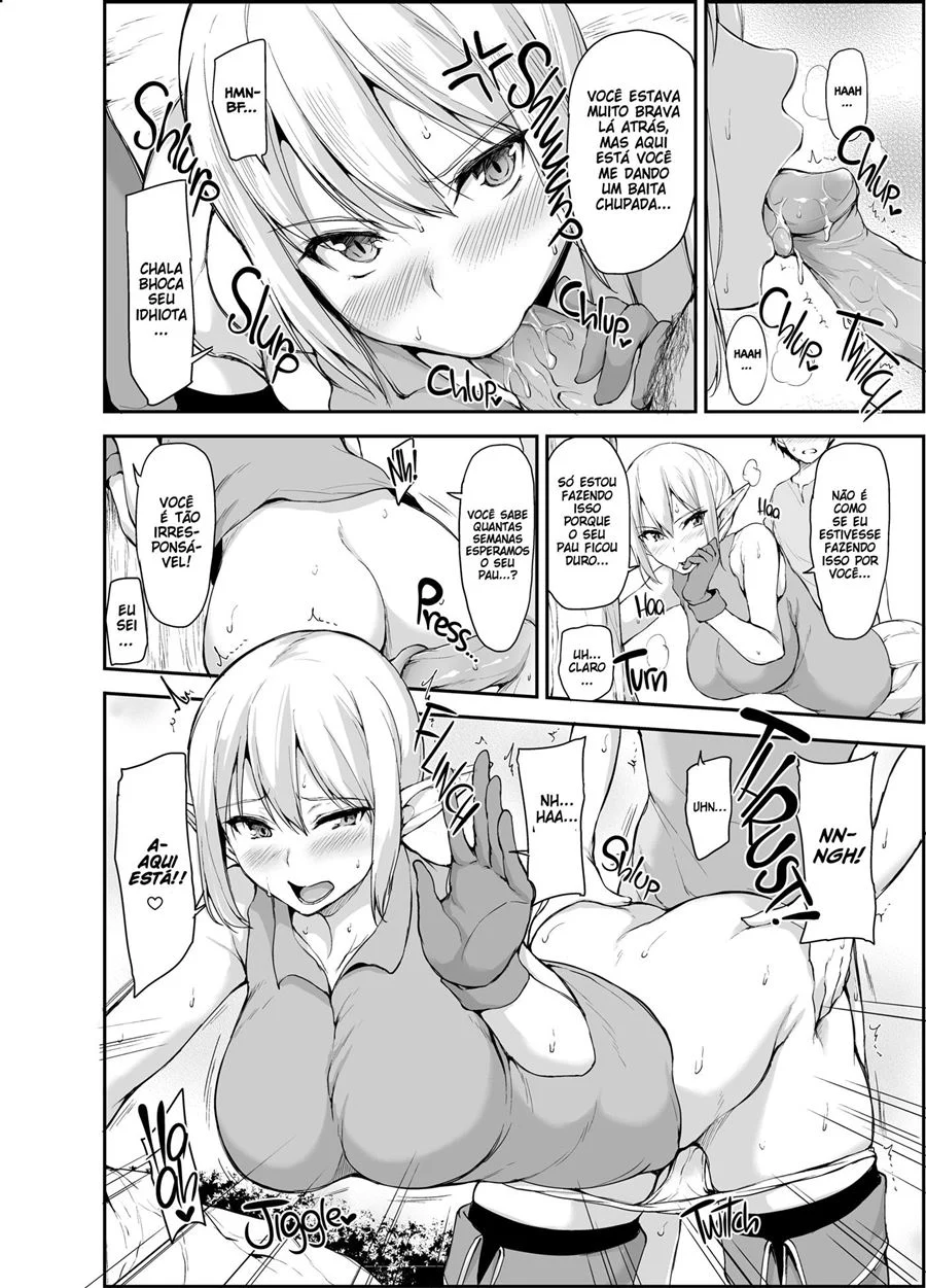 Isekai Harem Monogatari 4 – Hentai Preto e Branco – Ler Hentai HQ