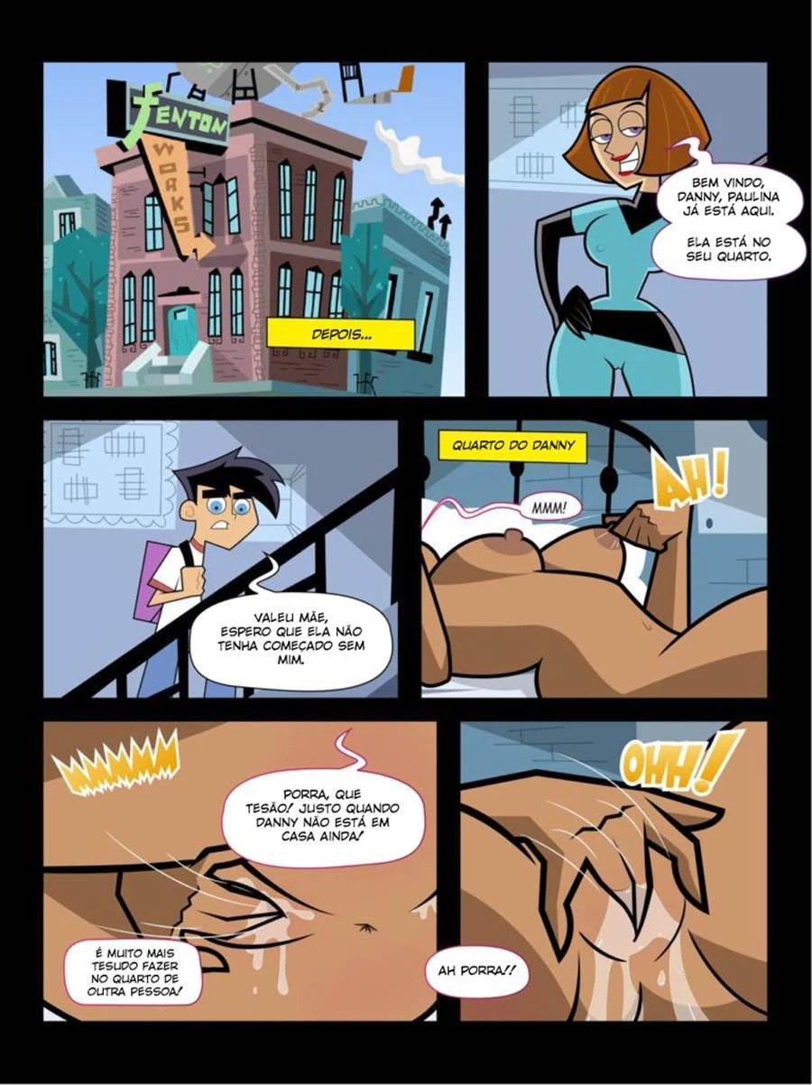 Danny Phantom Homework – Super HQ – Quadrinho Original