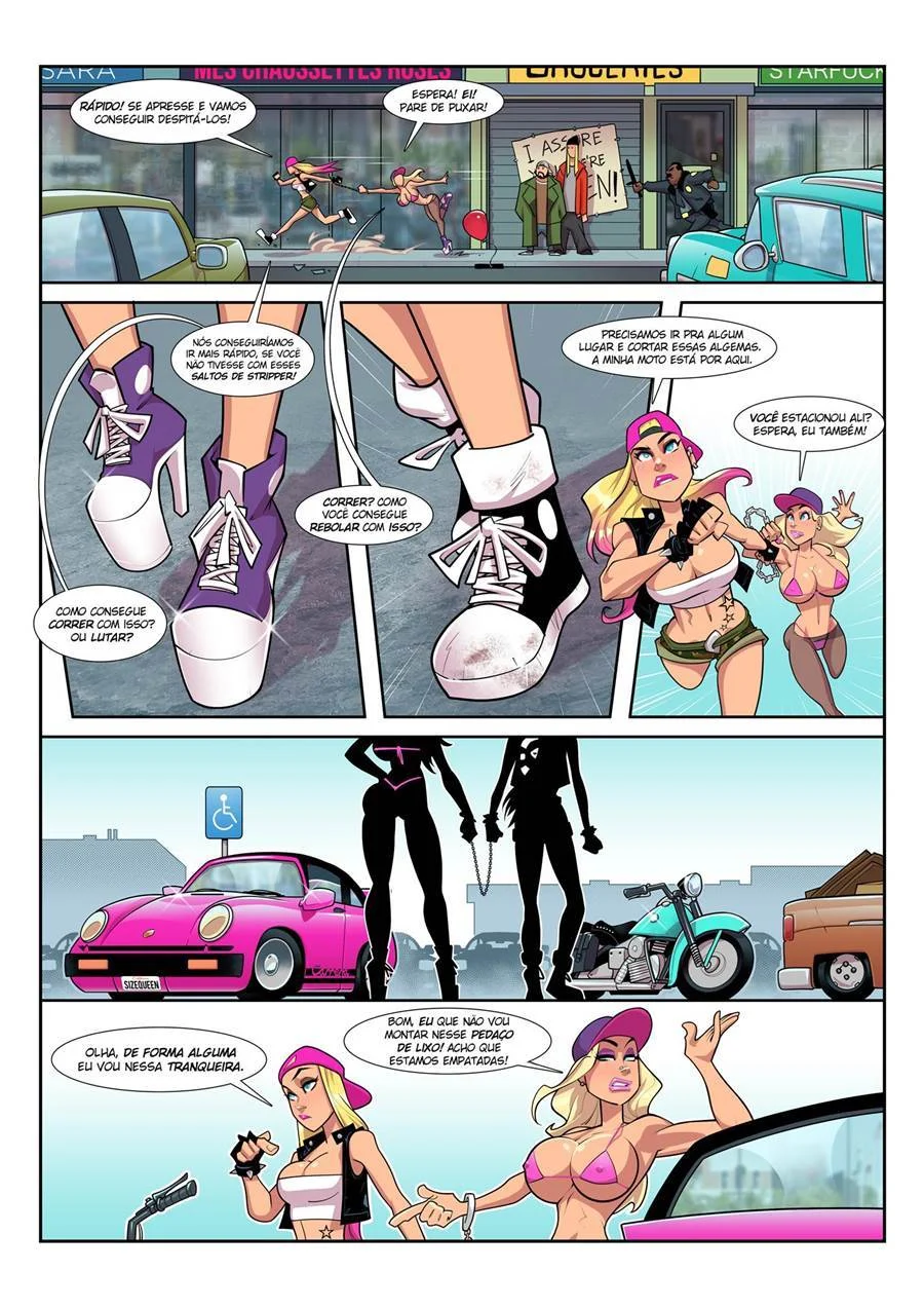Jen e Amber Não Se Dão Bem – HQ De Sexo – Site Para Ler Completo