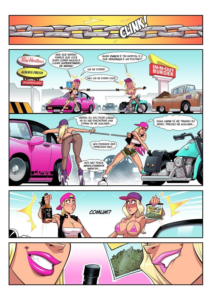 Jen e Amber Não Se Dão Bem – HQ De Sexo – Site Para Ler Completo