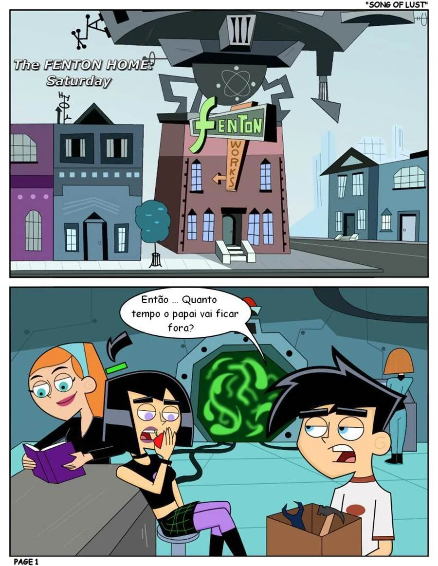 Danny Phantom na orgia em família – Hentai Incesto – Alta Qualidade - Traduzido
