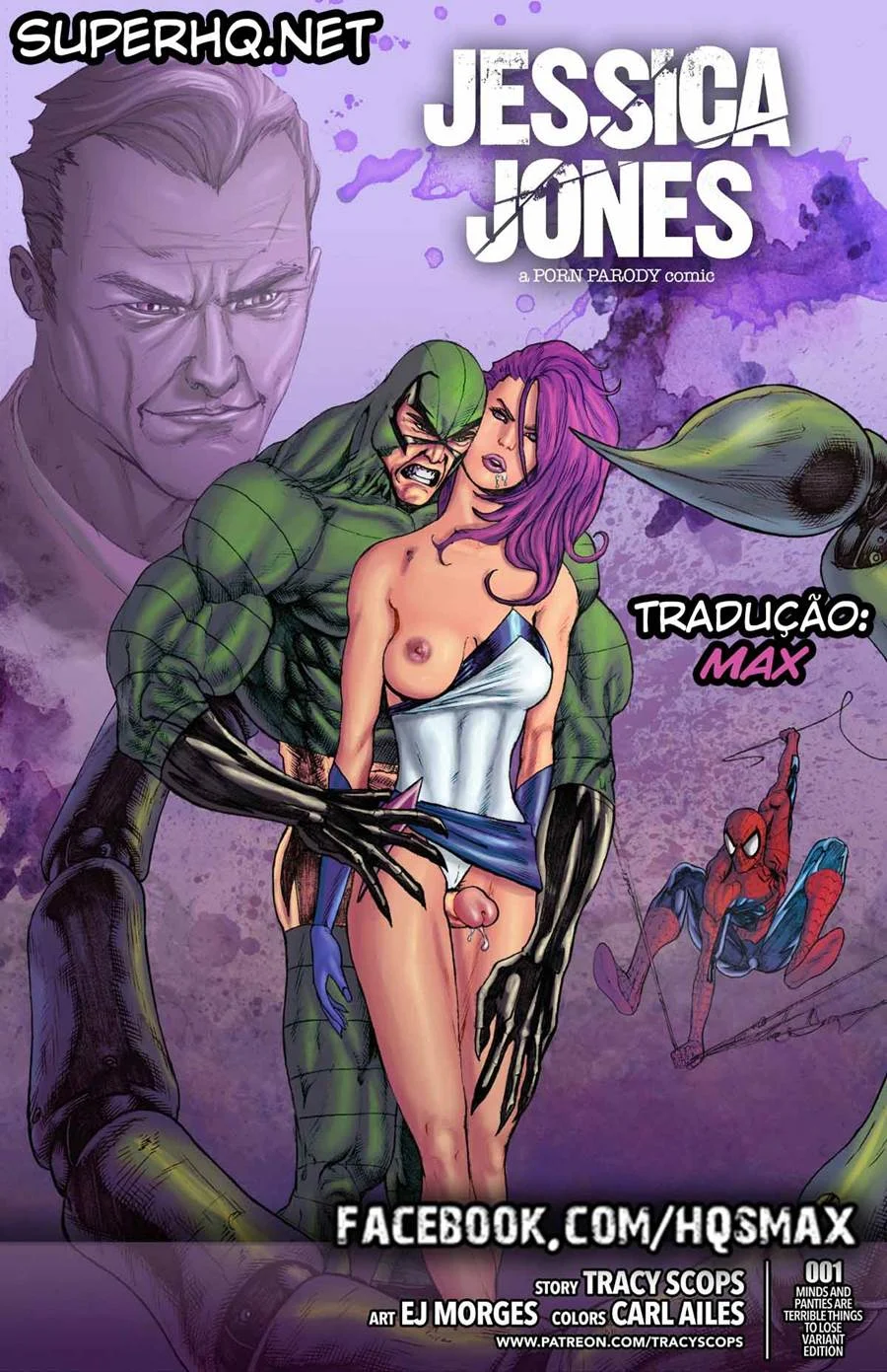 Jessica Jones – Cartoon Pornô – Alta Qualidade - Traduzido