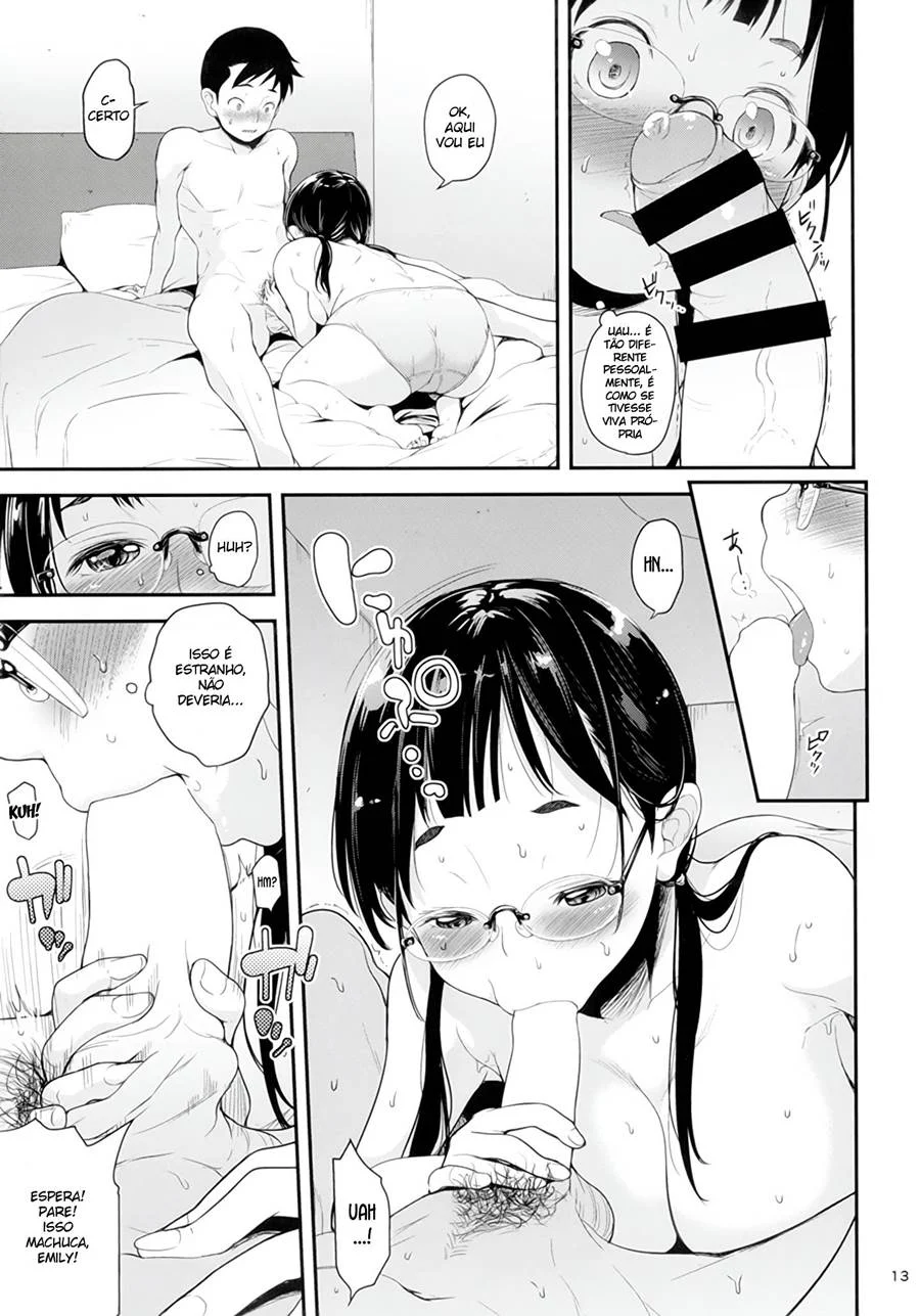 Jimiko to Ichinichijuu Sex – Hentai – PT-BR