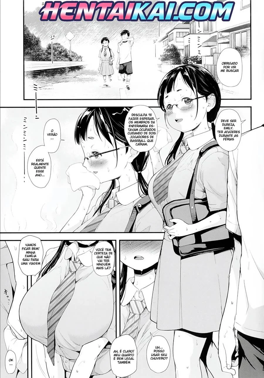 Jimiko to Ichinichijuu Sex – Hentai – PT-BR