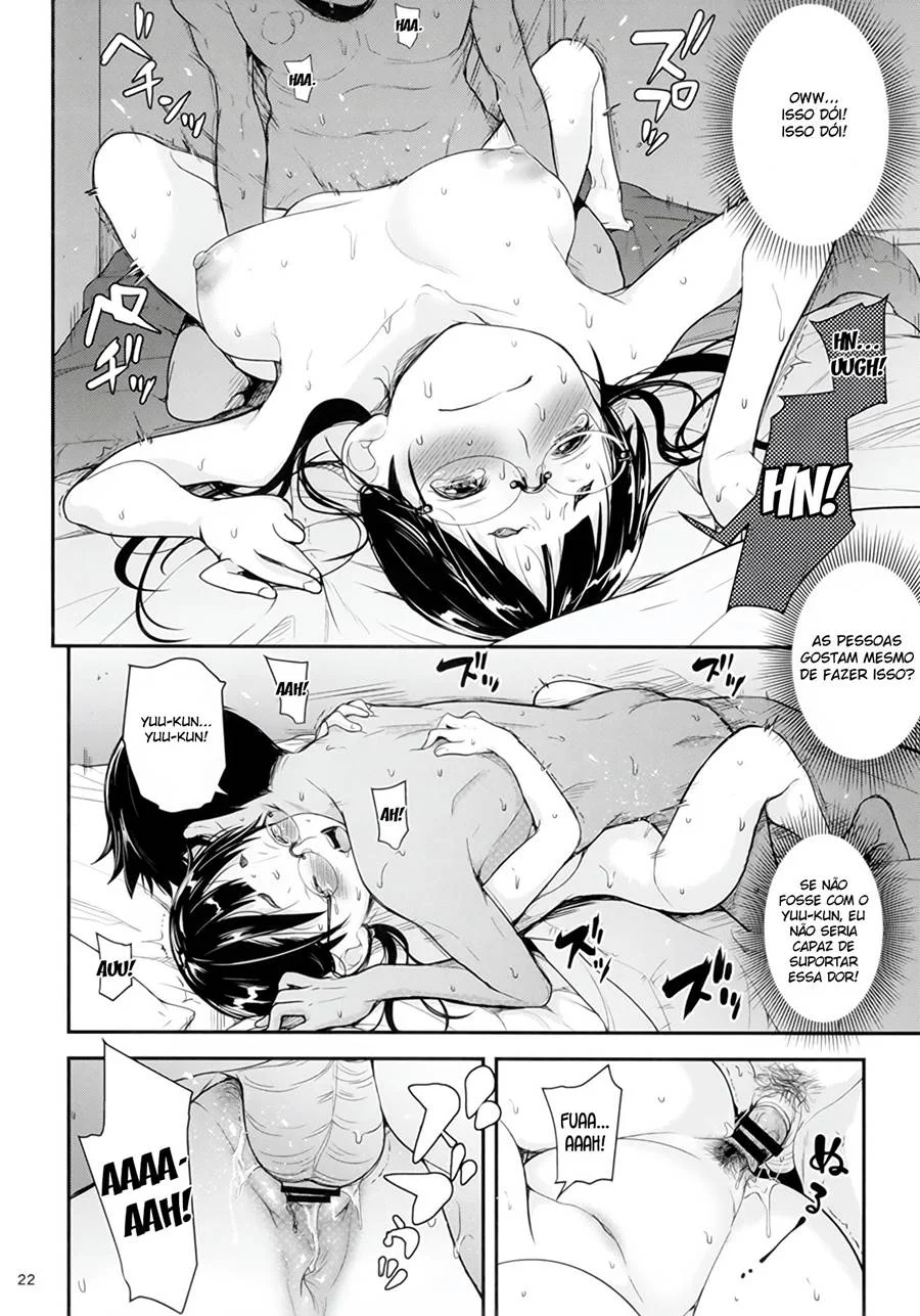 Jimiko to Ichinichijuu Sex – Hentai – PT-BR
