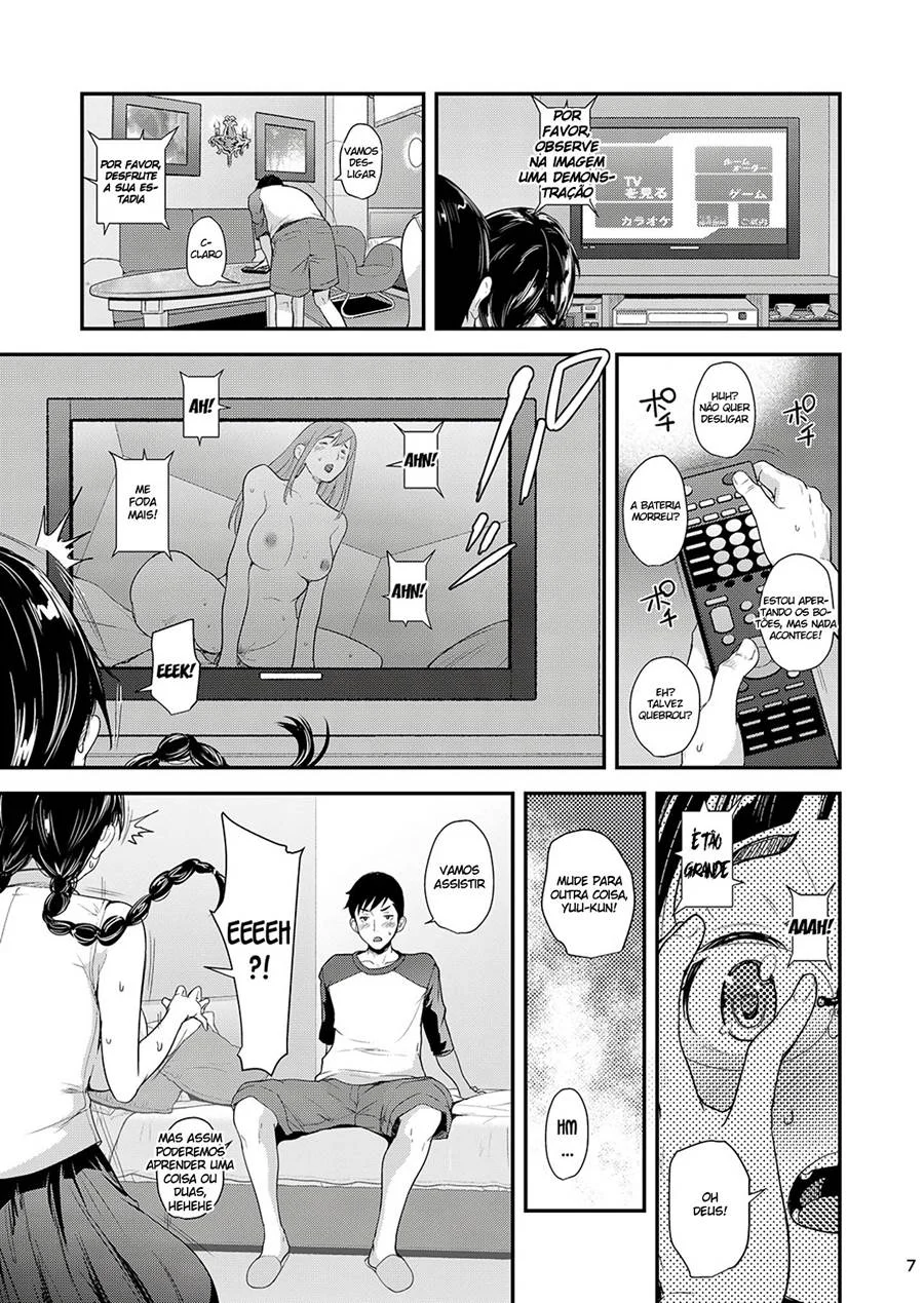 Jimiko to Ichinichijuu Sex 3 – Hentai Preto e Branco – PT Brasil