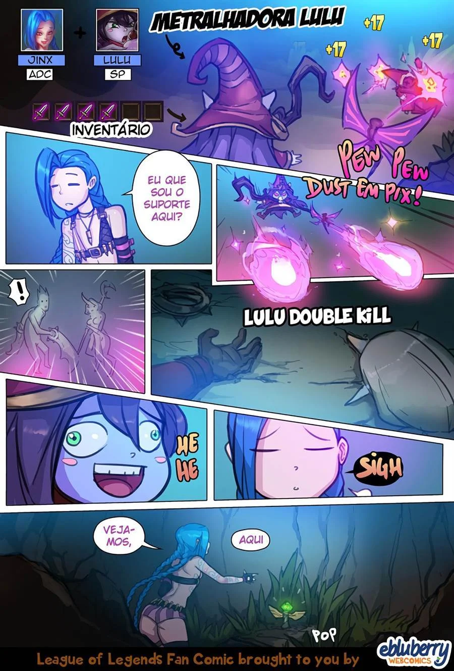Jinx x Lulu + Others! – Hentai – Traduzido