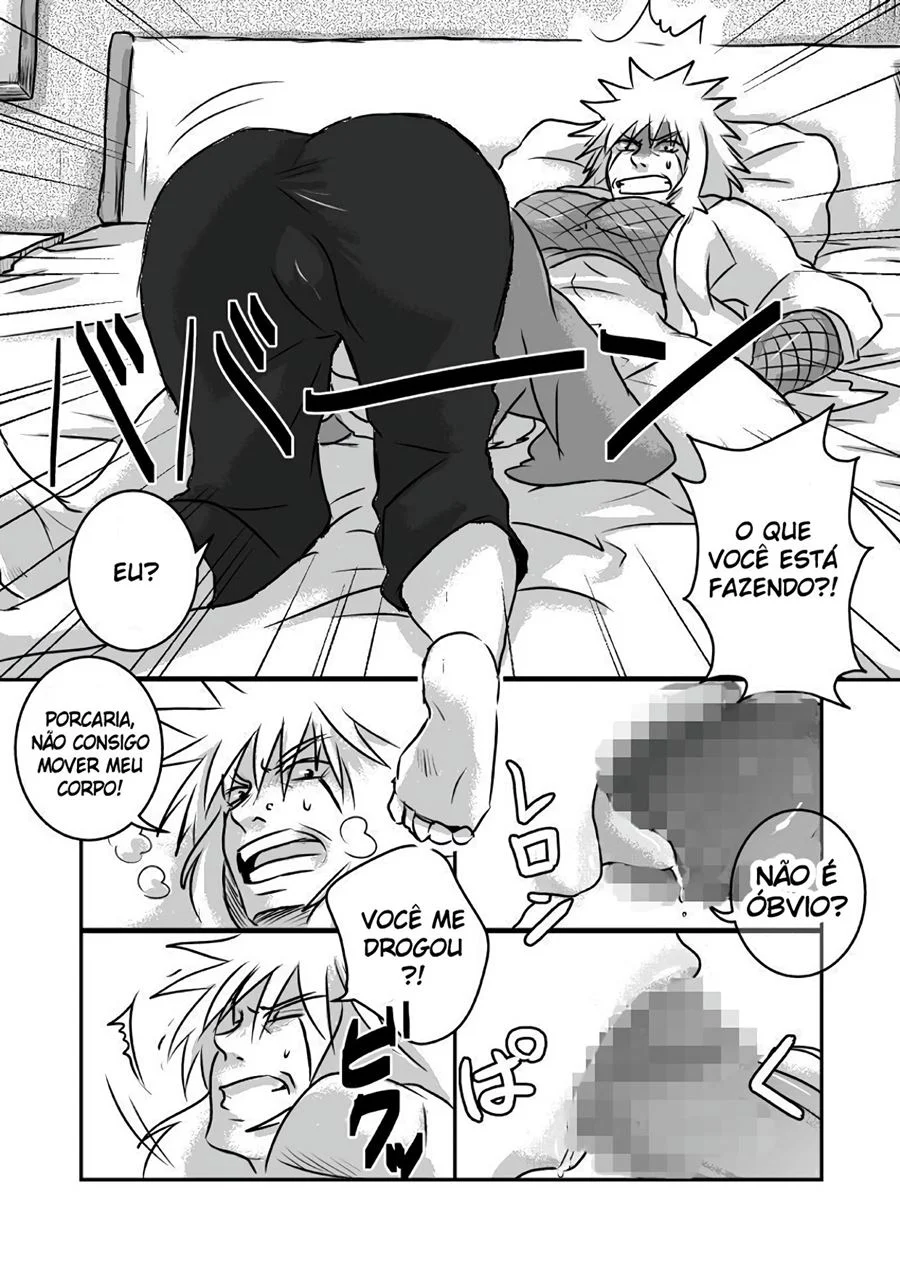 Jiraya torando Tsunade – Hentai – Quadrinho Original