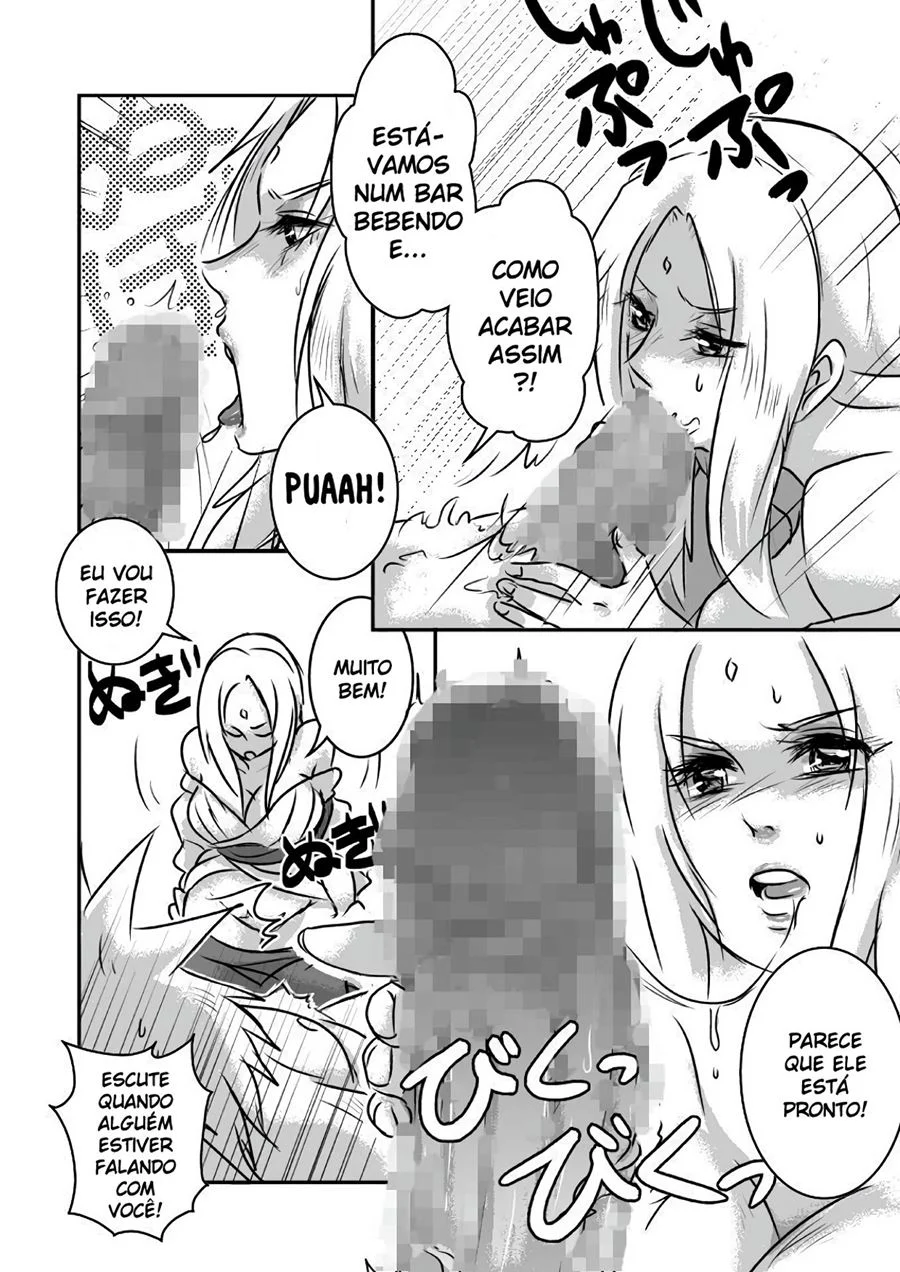 Jiraya torando Tsunade – Hentai – Quadrinho Original