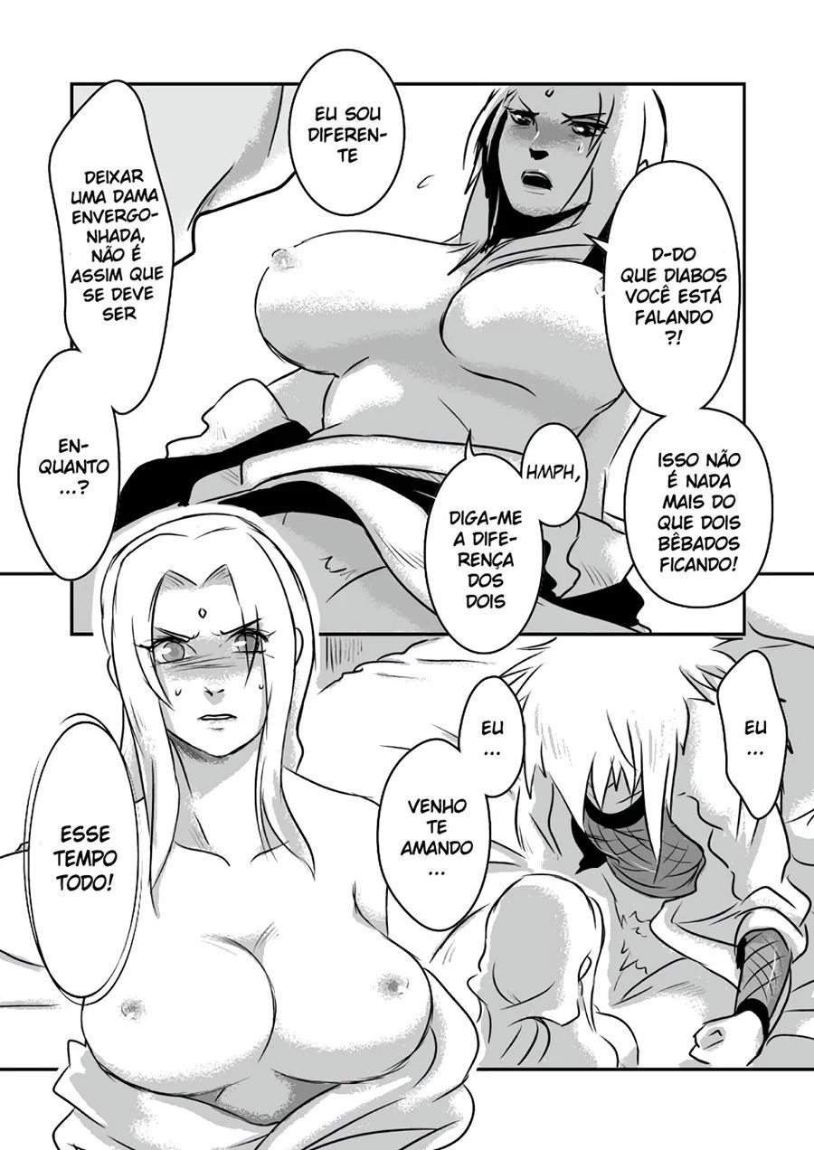 Jiraya torando Tsunade – Hentai – Quadrinho Original