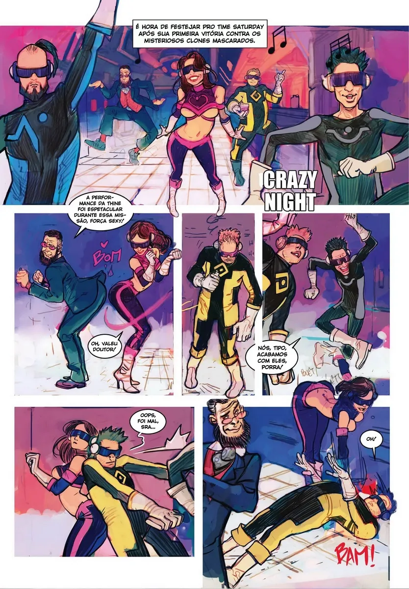 JJFrenchie, Crazy Night – Cartoon Pornô – Alta Qualidade - Traduzido