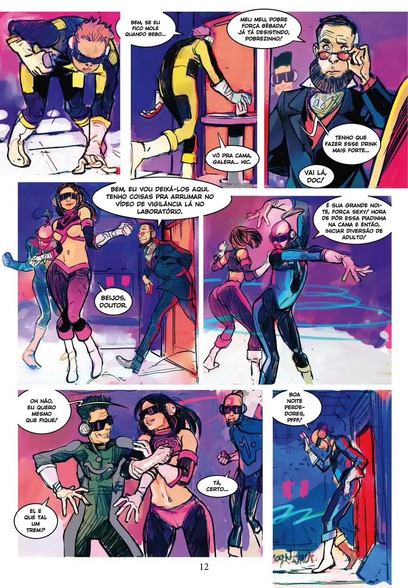JJFrenchie, Crazy Night – Cartoon Pornô – Alta Qualidade - Traduzido
