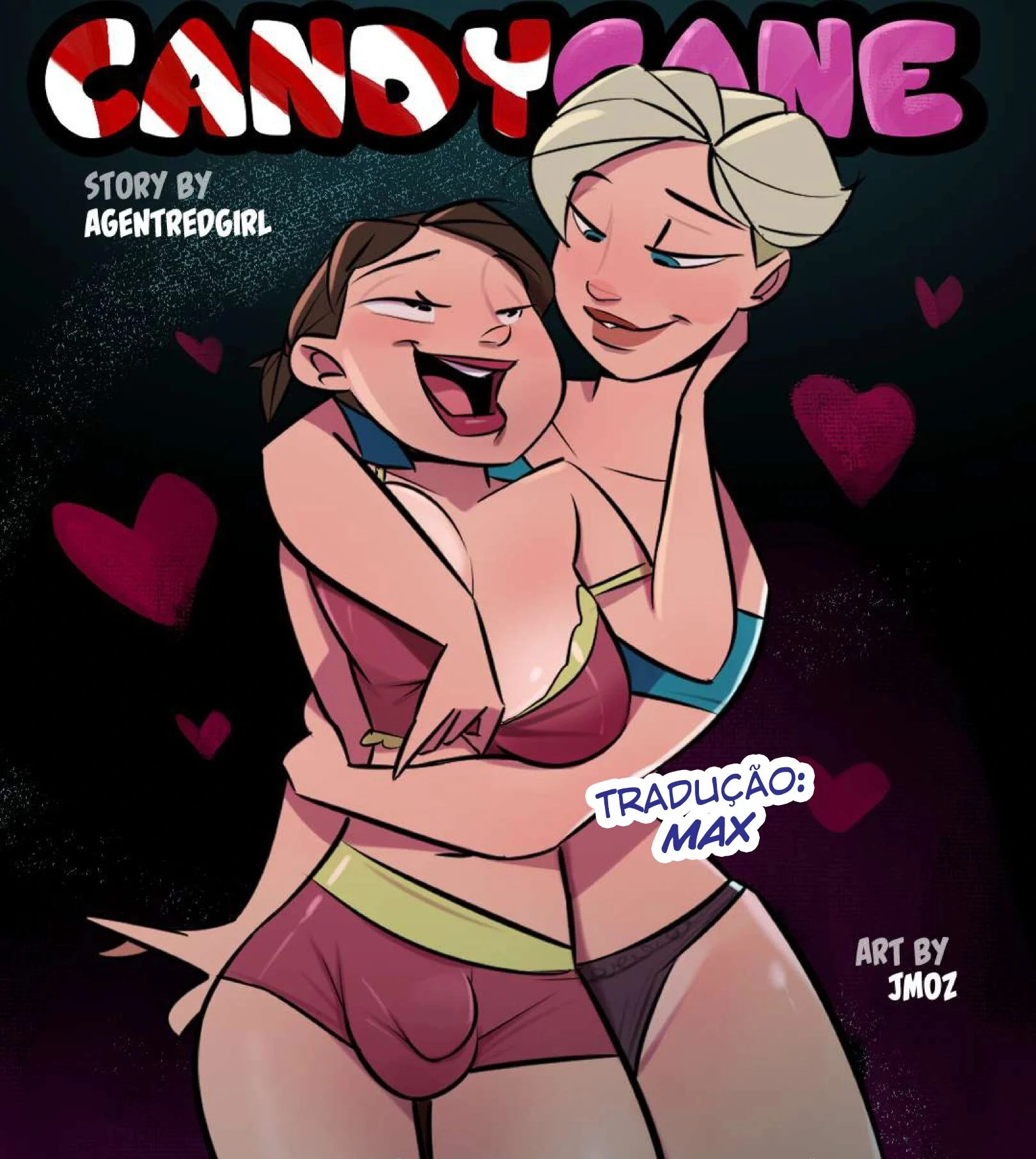 JMoz, Candy Cane 5 – Cartoon Pornô – Quadrinho Original