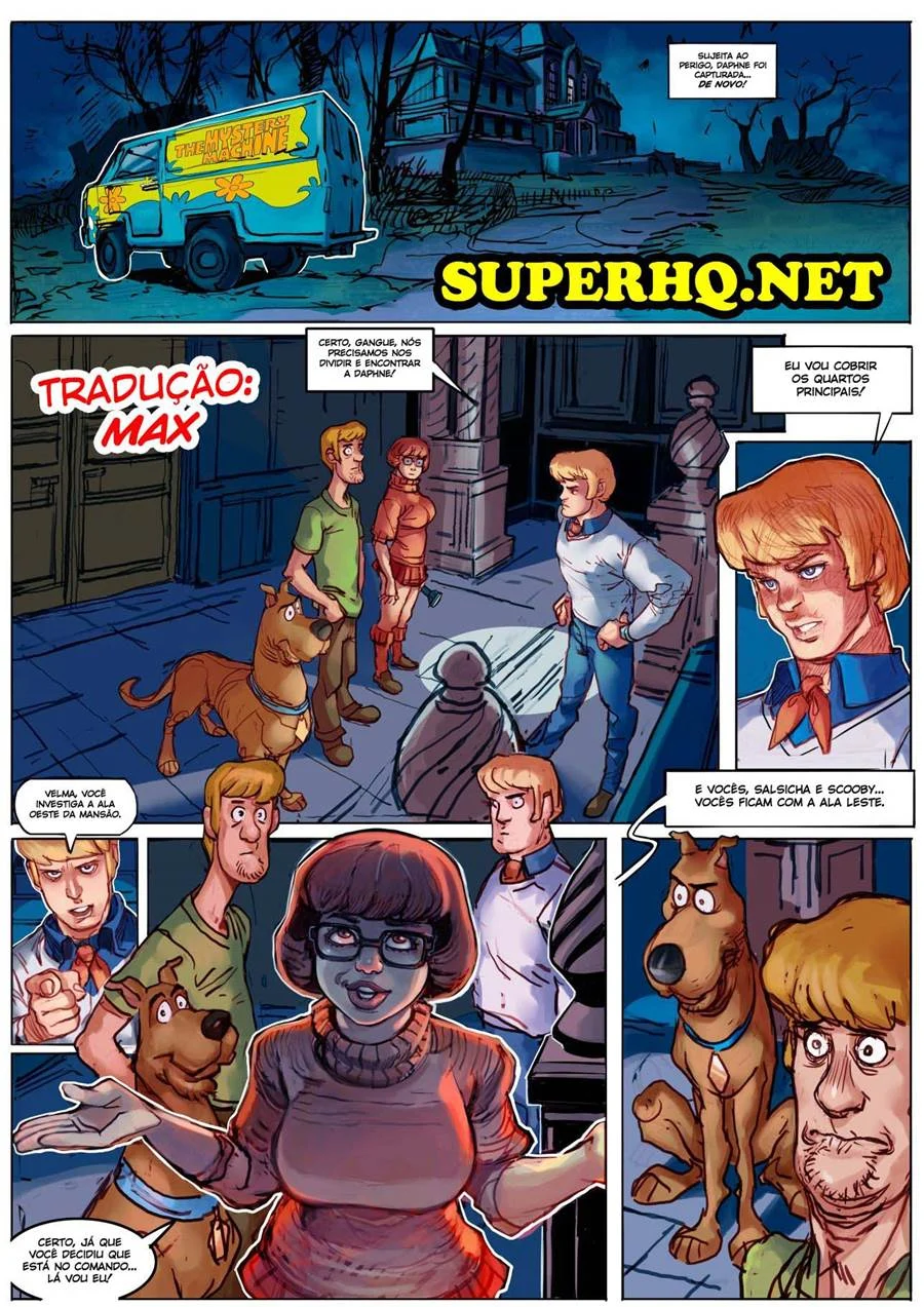 Daphne orgia na mansão assombrada – Cartoon Pornô – Alta Qualidade - Traduzido