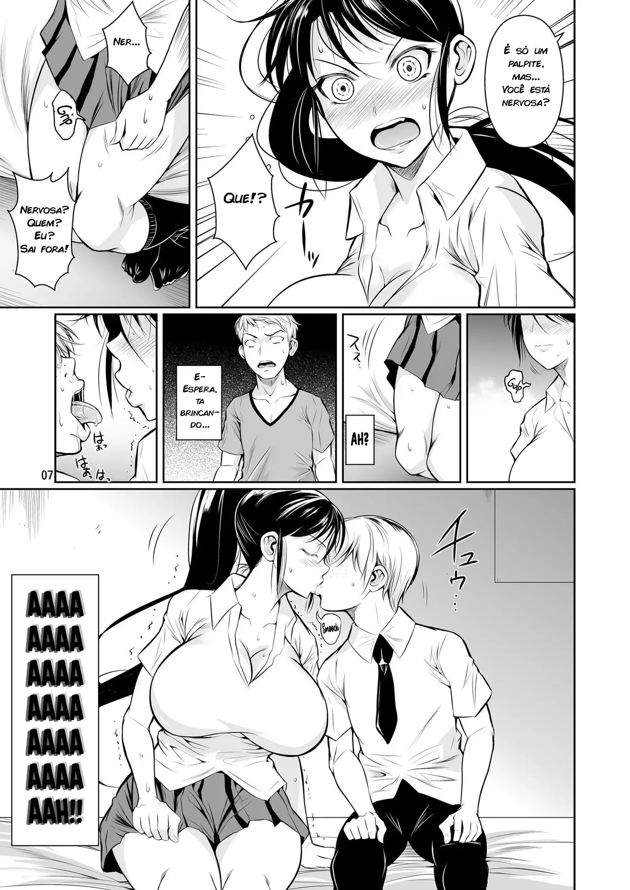 Como Punição Eu Tive que me Confessar para uma Delinquente Problemática Hentai – Hentai – Traduzido