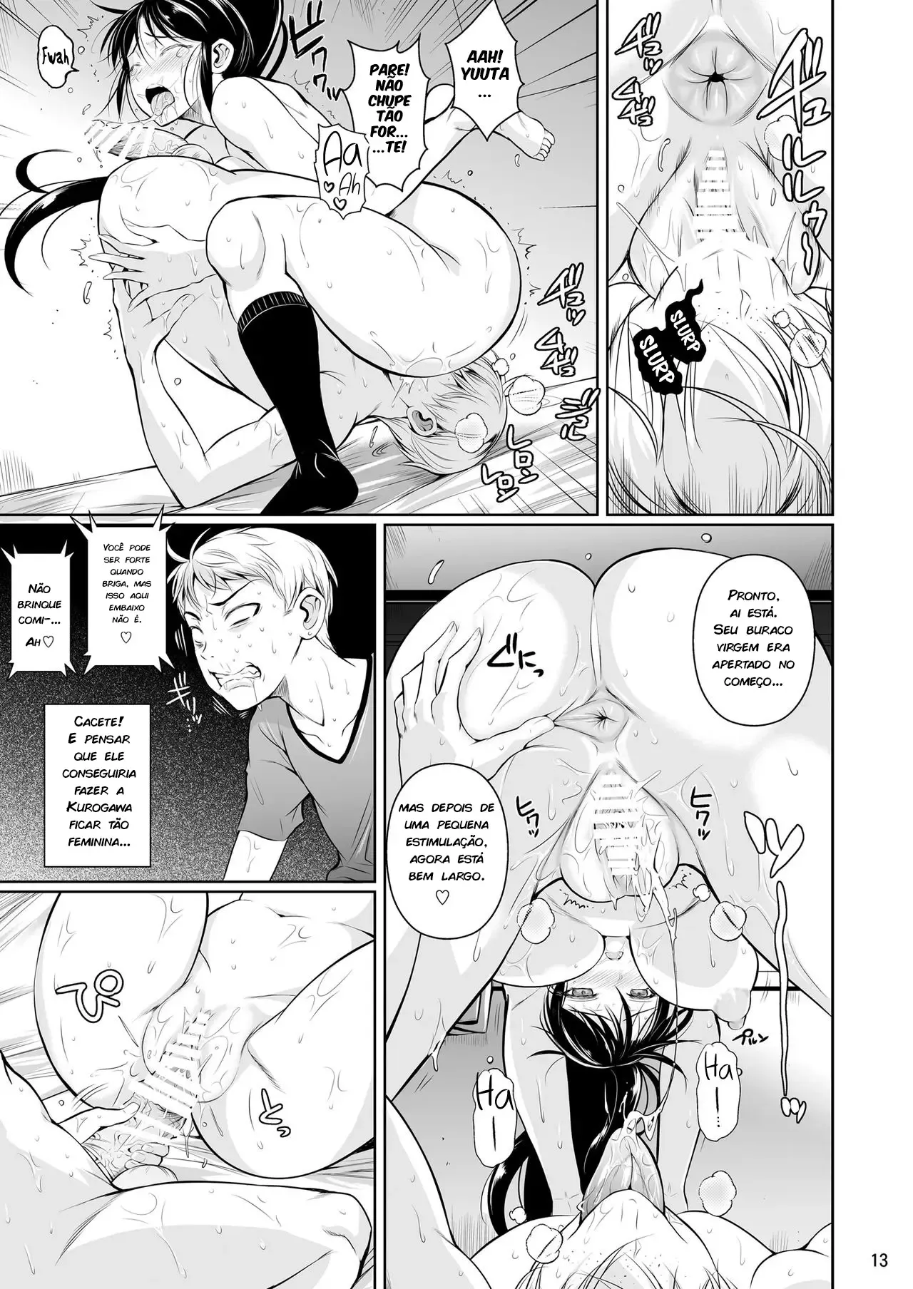Como Punição Eu Tive que me Confessar para uma Delinquente Problemática Hentai – Hentai – Traduzido
