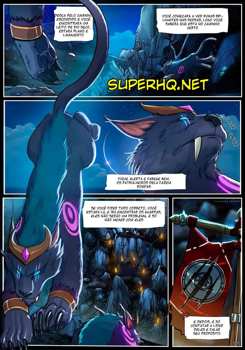 [Darkra] World Of Warcraft, Mark of the Wild 2 – Manga Hentai – PT Brasil