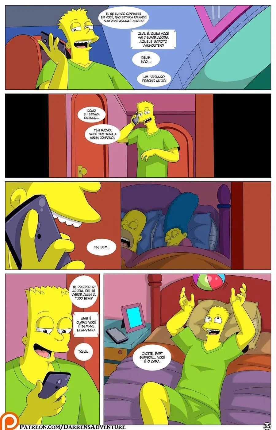 Darren’s Adventure 3 – Cartoon Pornô – Português do Brasil