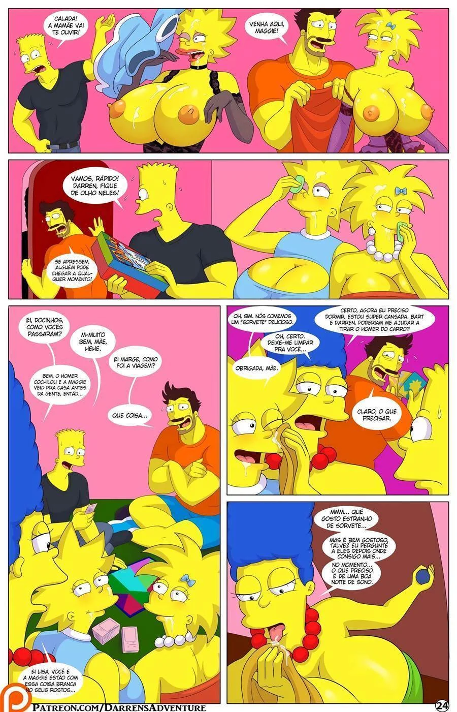 Darren’s Adventure 3 – Cartoon Pornô – Português do Brasil