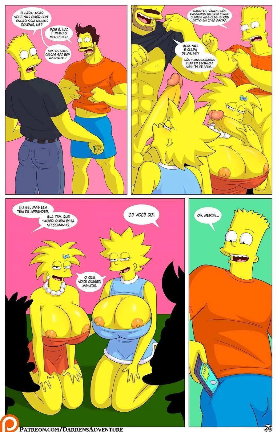 Darren’s Adventure 3 – Cartoon Pornô – Português do Brasil