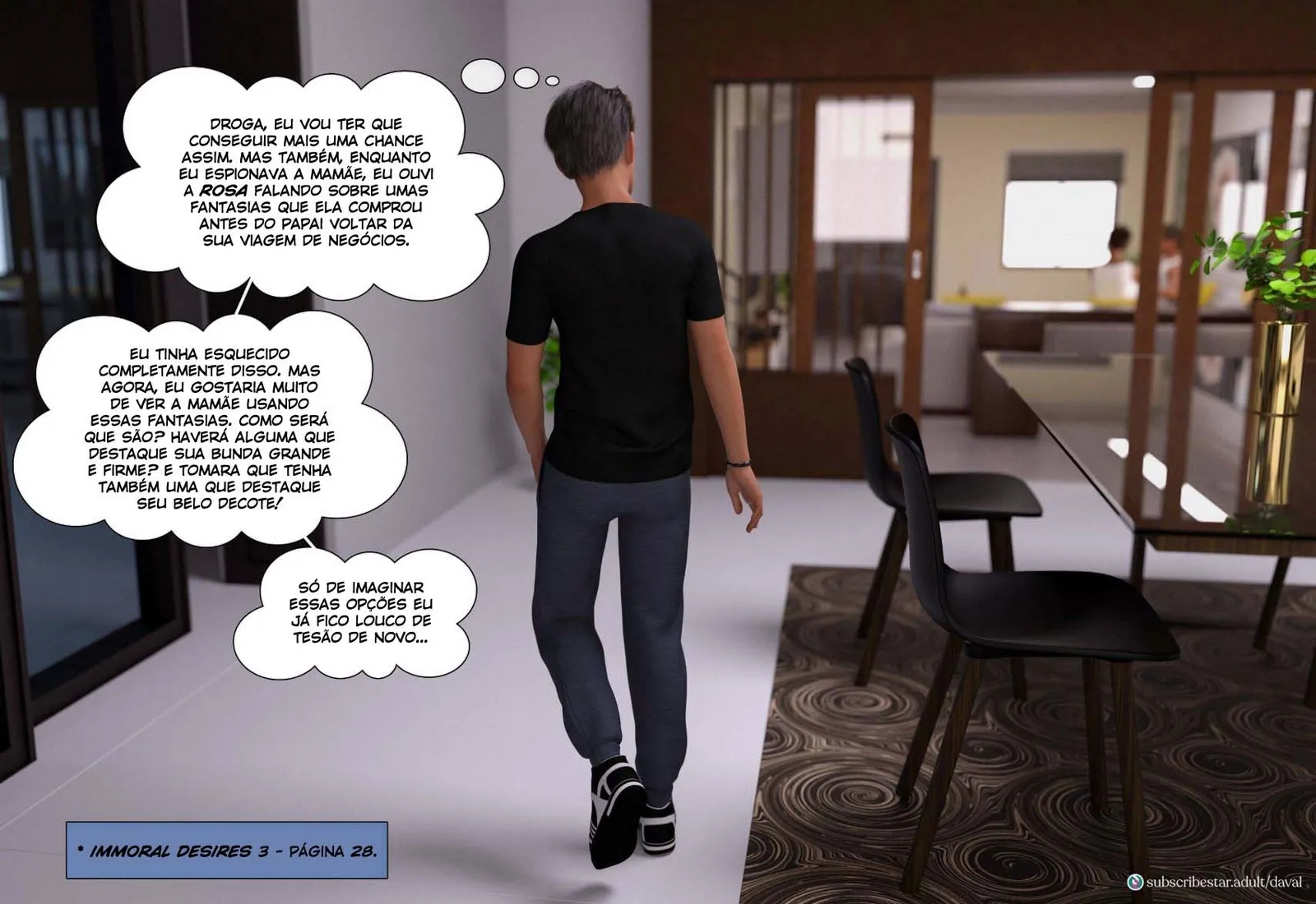 Daval3D, Immoral Desires 6 – Hentai 3D – Site Para Ler Completo