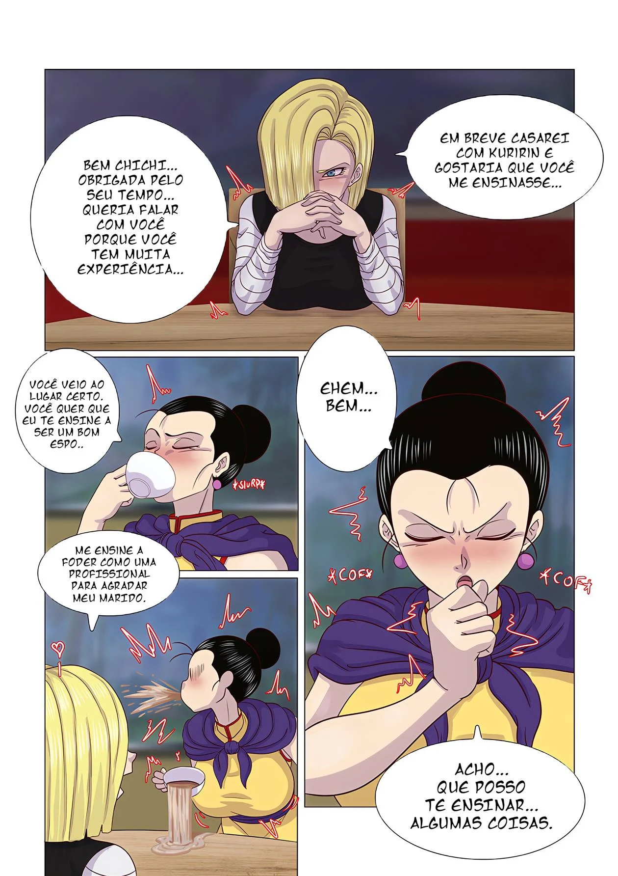 Como Ser Uma Boa Esposa – Dragon Ball Pornô – Ler HQ Completo