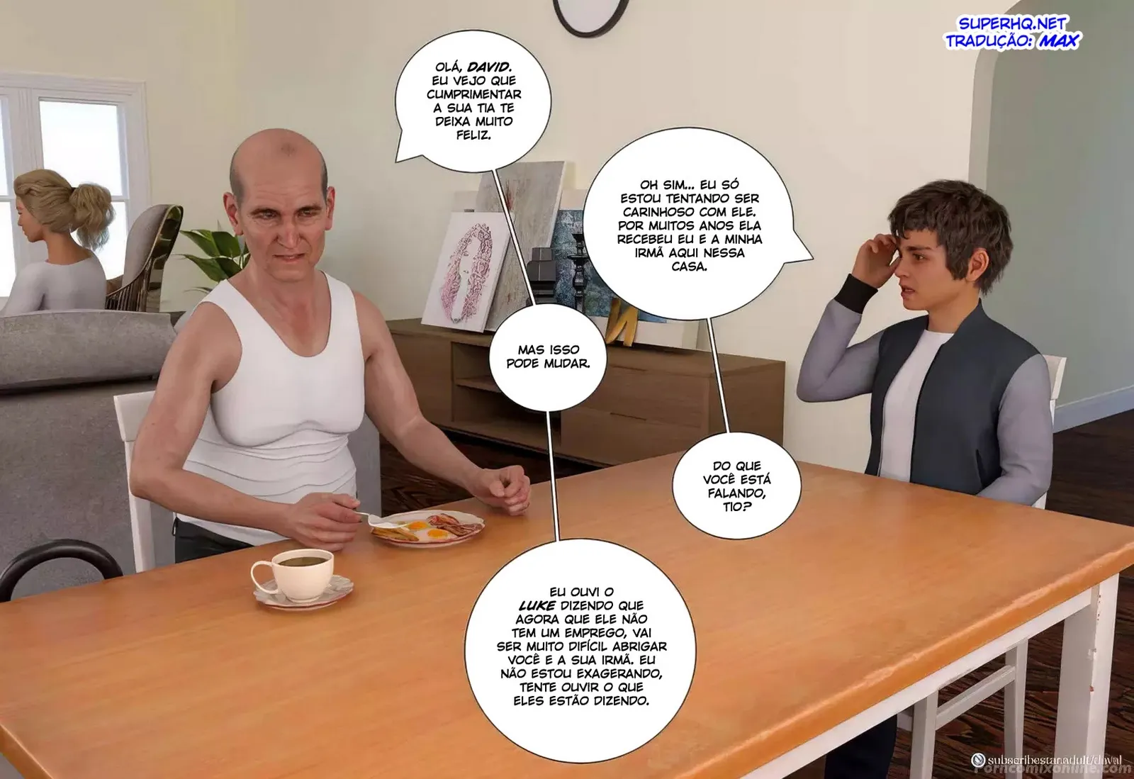 Daval3d, Together 7 – Hentai 3D – PT-BR