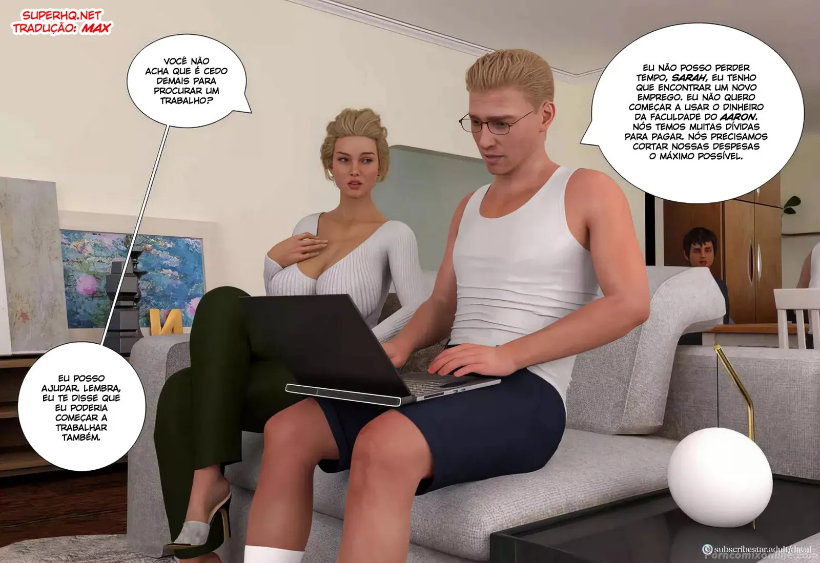 Daval3d, Together 7 – Hentai 3D – PT-BR
