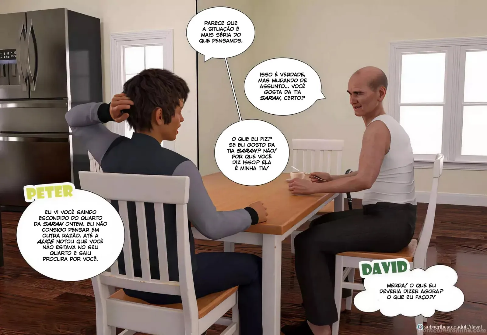 Daval3d, Together 7 – Hentai 3D – PT-BR