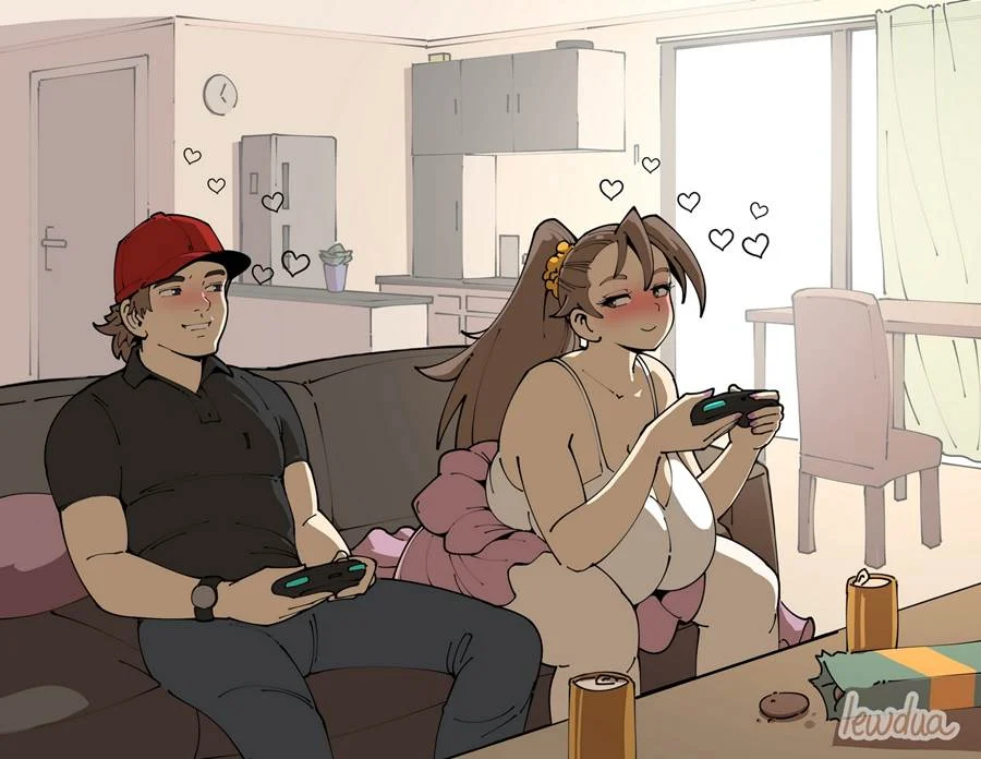 David and Natasha Flirting – Futanari Hentai – PT-BR