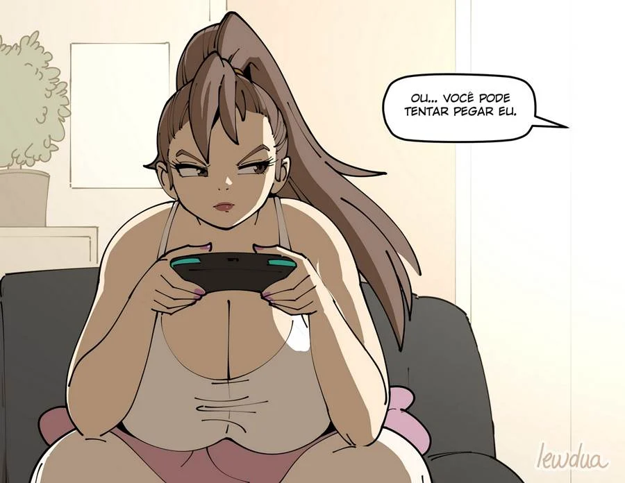 David and Natasha Flirting – Futanari Hentai – PT-BR