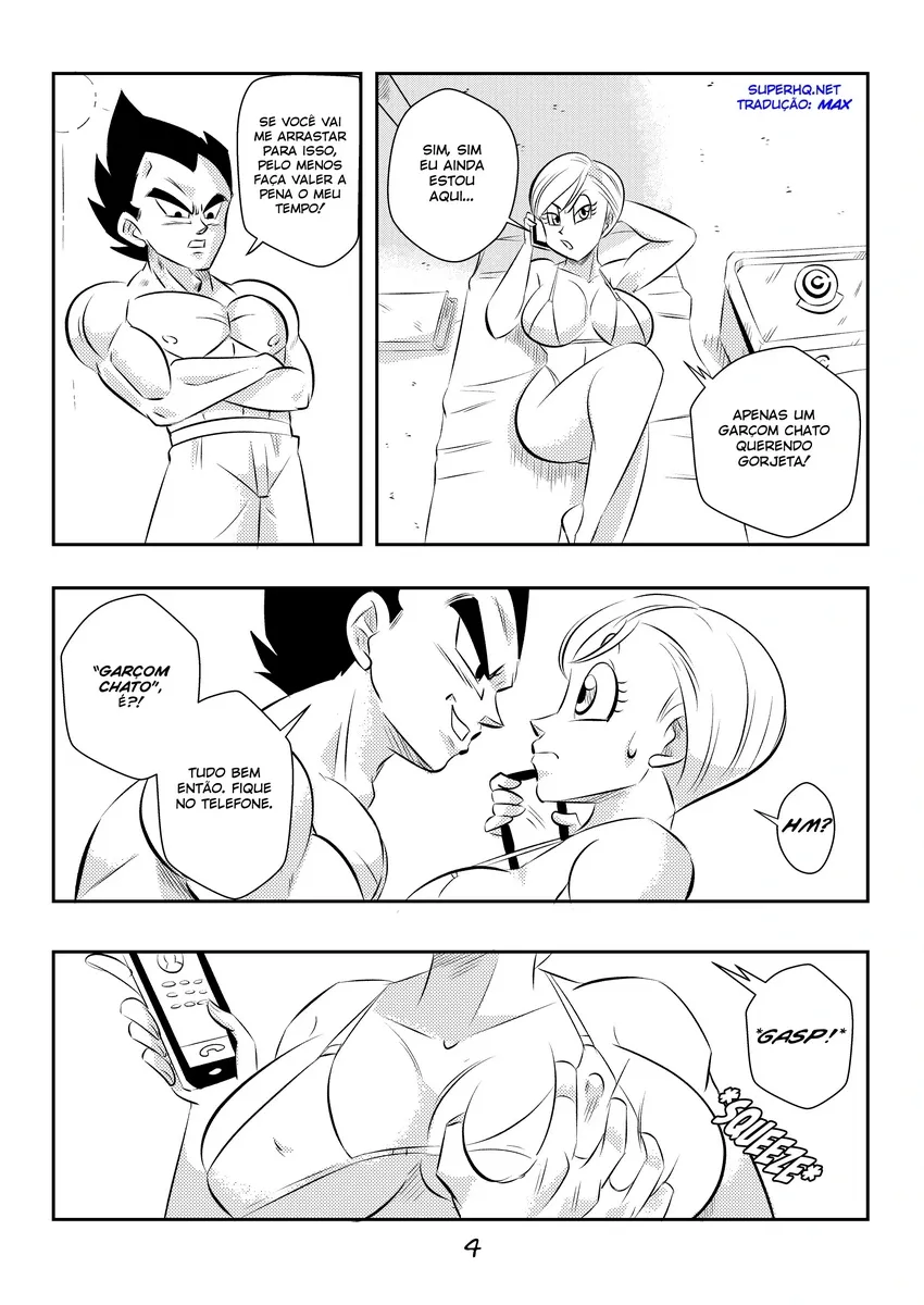 DBZ FunSexyDB, Beach Call – Dragon Ball Pornô – Ler HQ Completo
