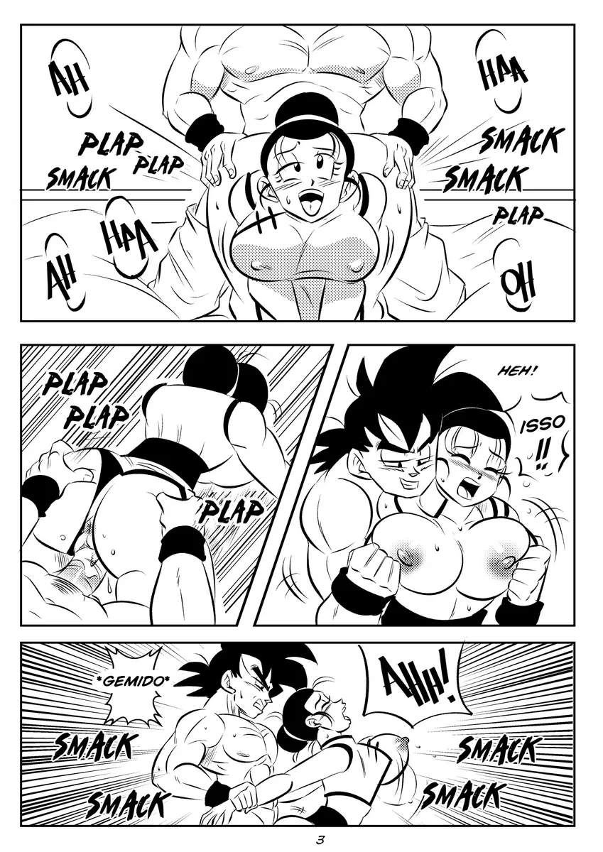 DBZ FunSexyDB, No Time To Waste – Manga Hentai – PT-BR