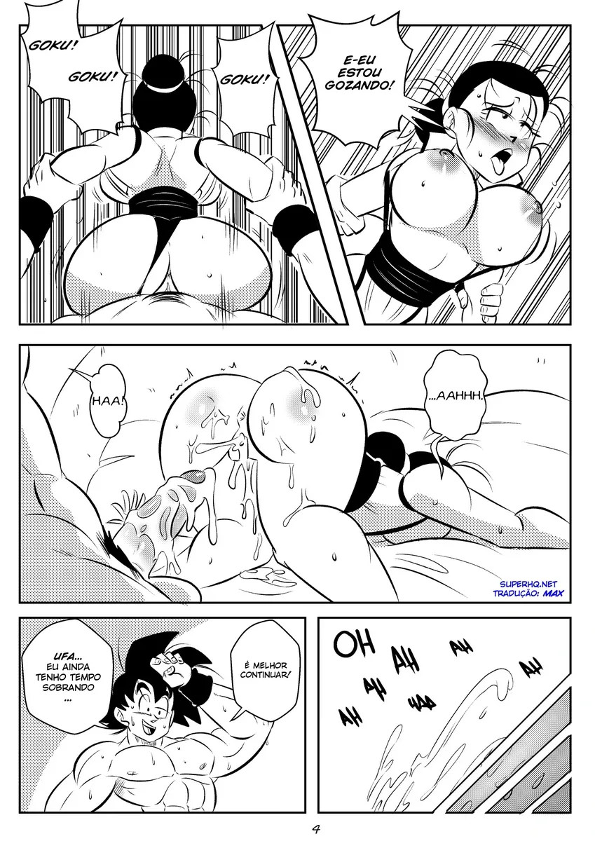 DBZ FunSexyDB, No Time To Waste – Manga Hentai – PT-BR