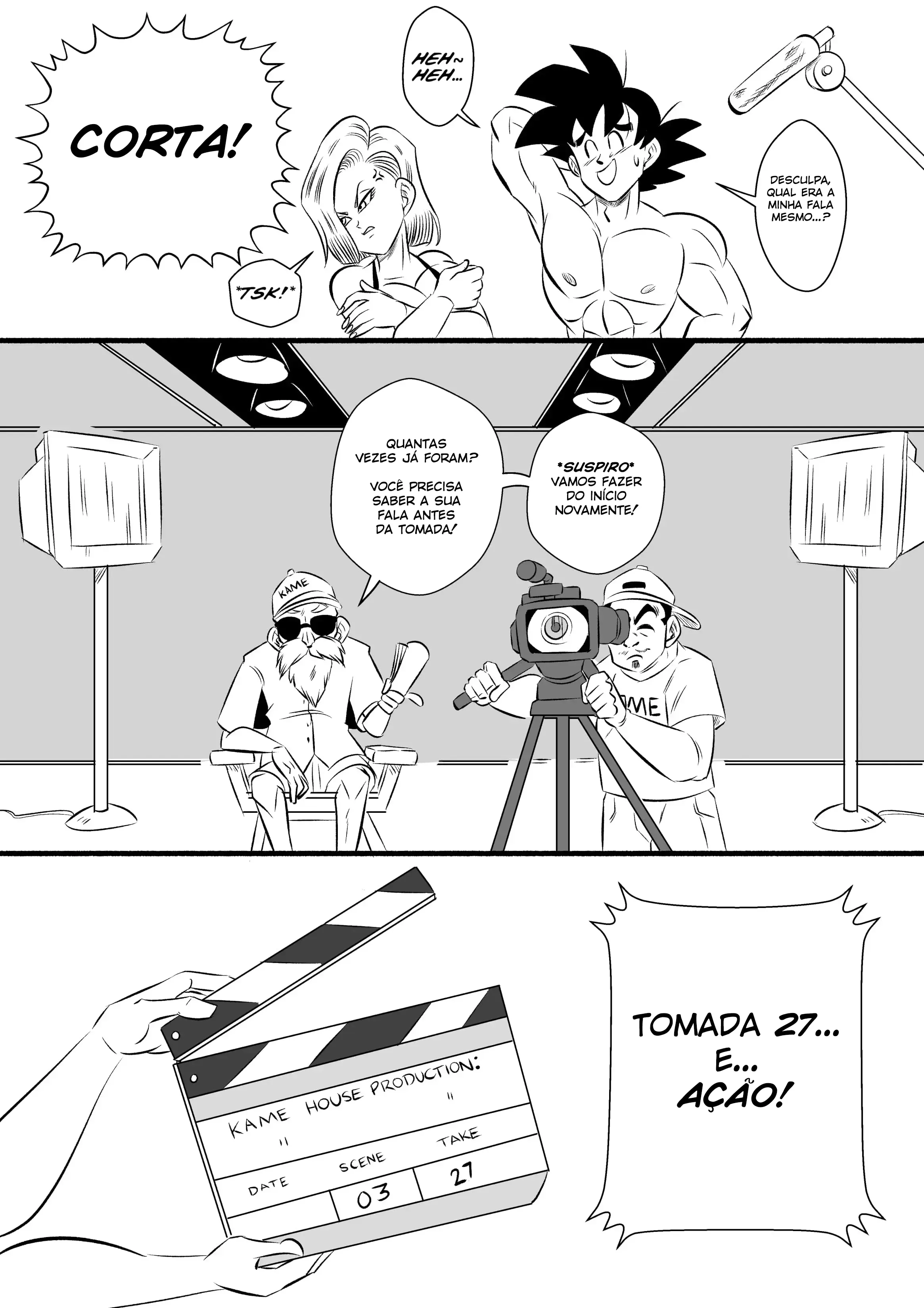DBZ FunSexyDB, On Set – Dragon Ball Pornô – Ler Hentai HQ