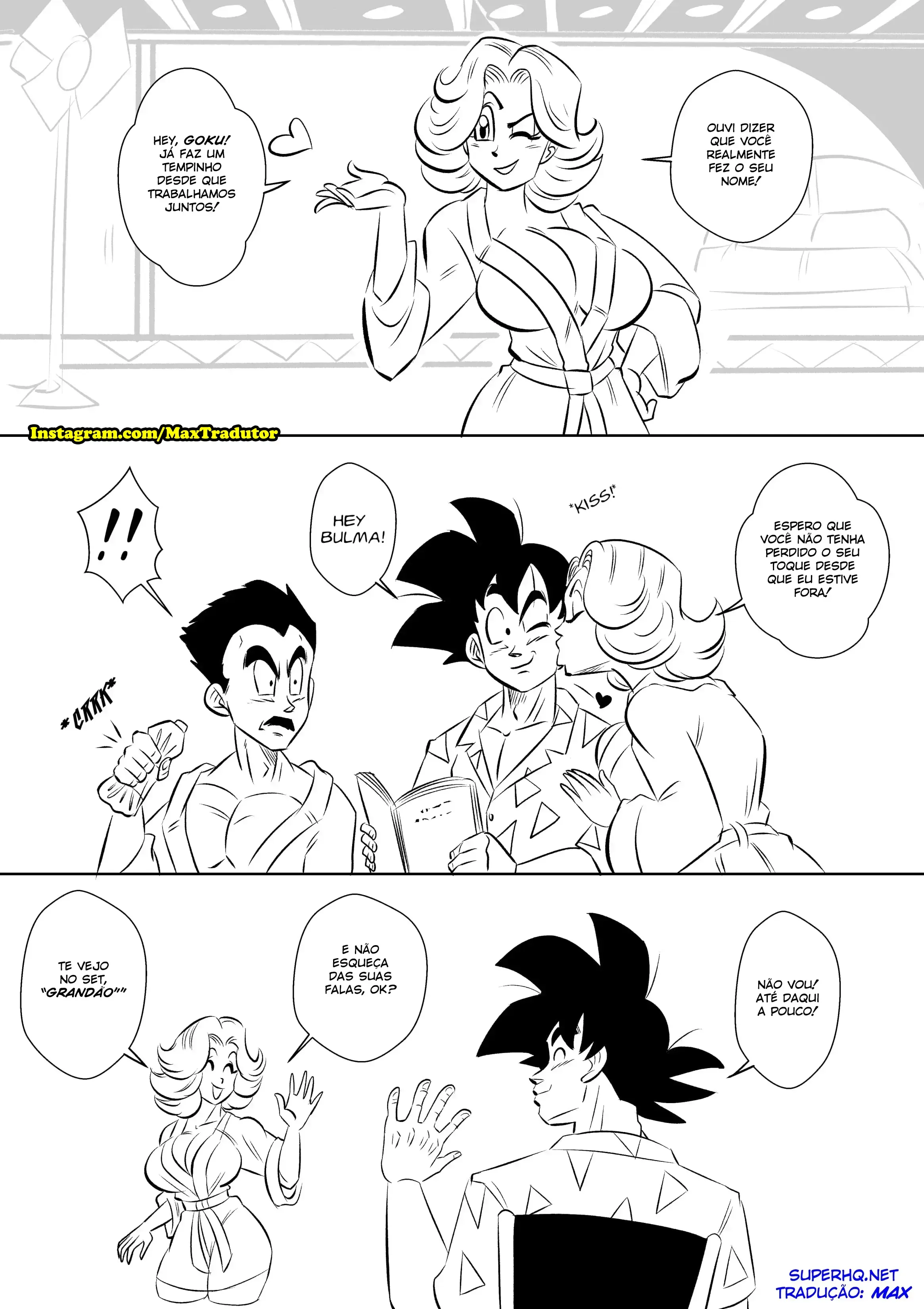 DBZ FunSexyDB, On Set – Dragon Ball Pornô – Ler Hentai HQ