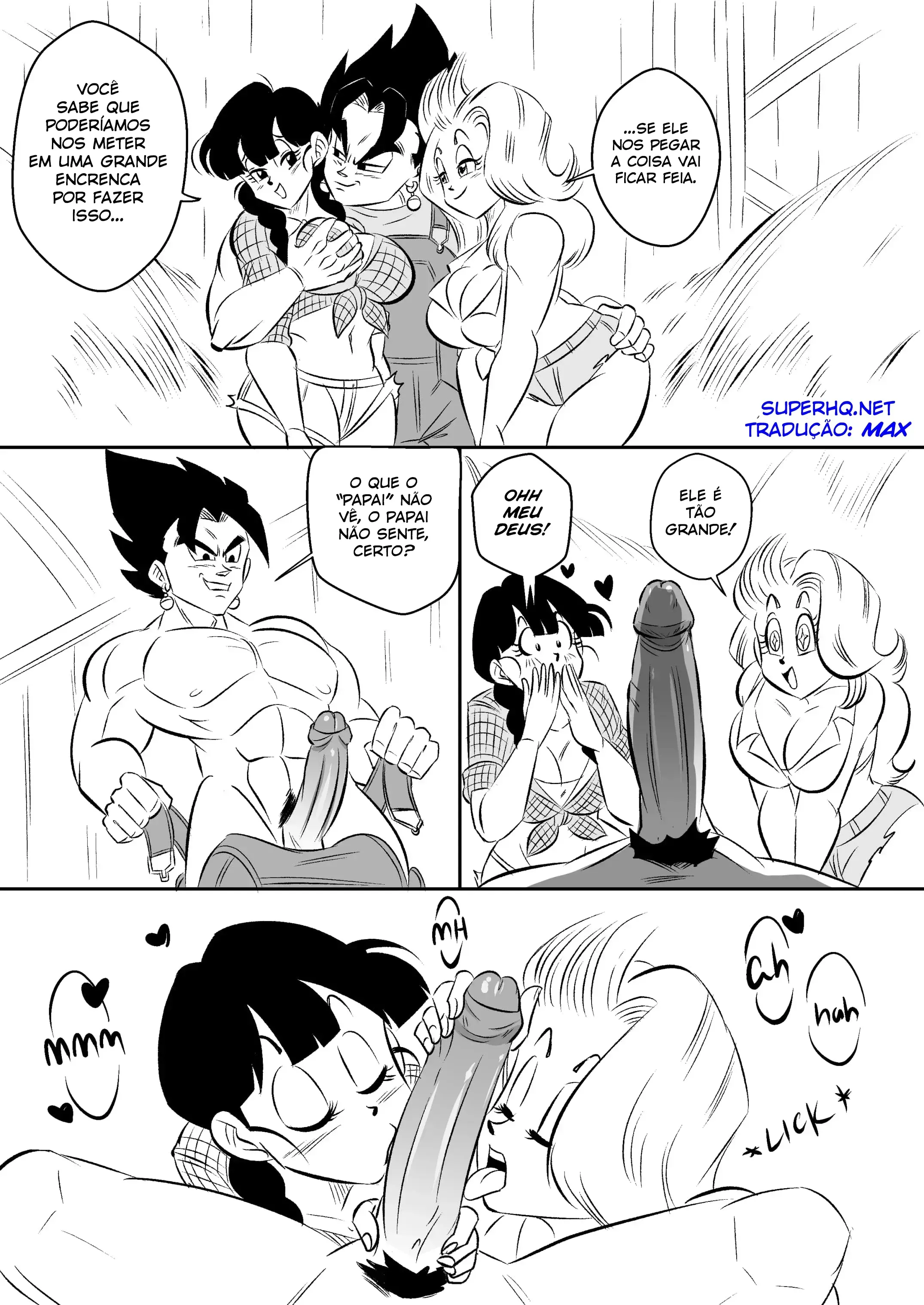 DBZ FunSexyDB – Doujinshi Hentai – PT-BR