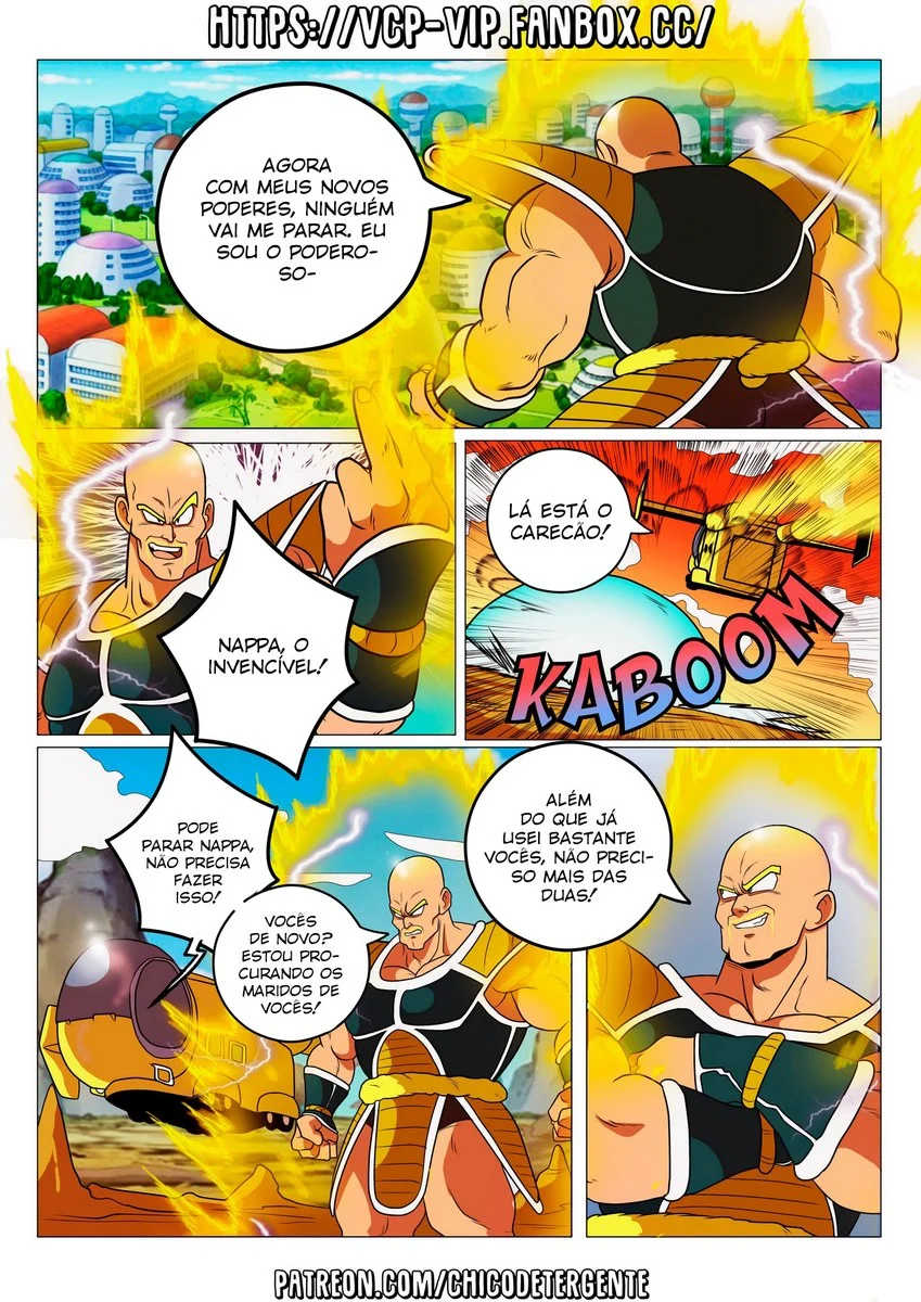 DBZ, Nappa – Dragon Ball Pornô – Tradução Em Português