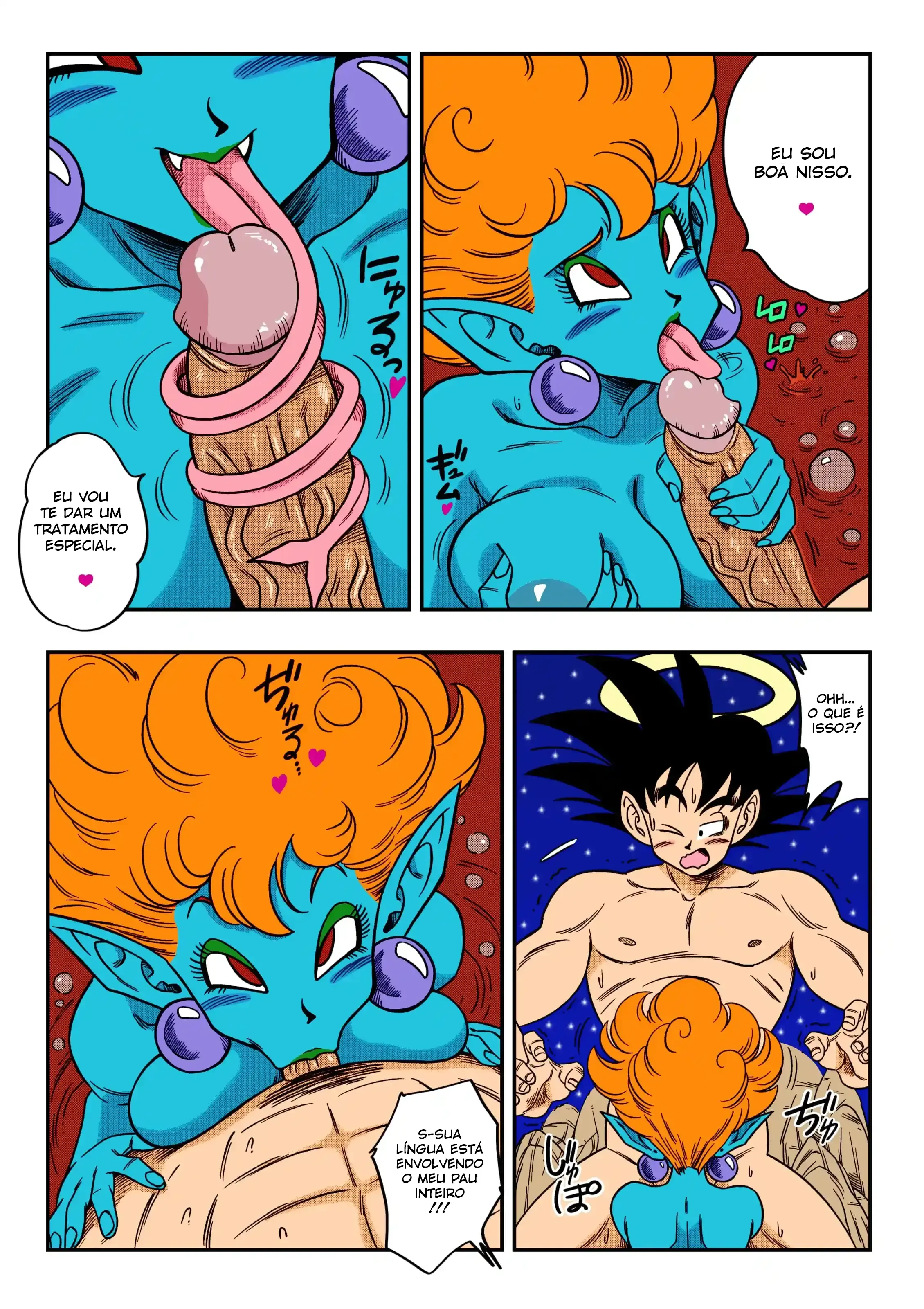 DBZ Paradise or Hell Snake Princess Hospitality – Manga Hentai – Site Para Ler Completo