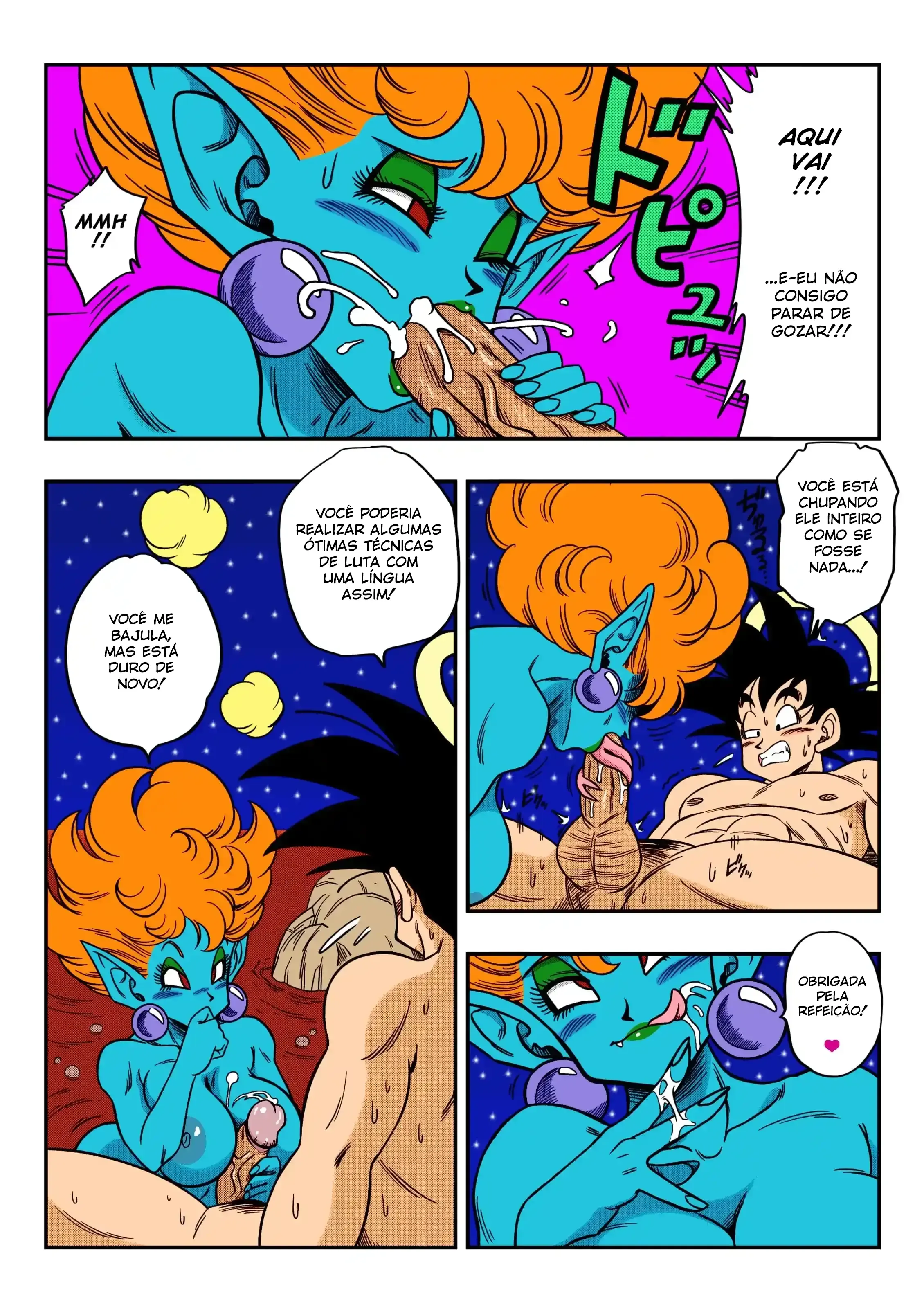 DBZ Paradise or Hell Snake Princess Hospitality – Manga Hentai – Site Para Ler Completo