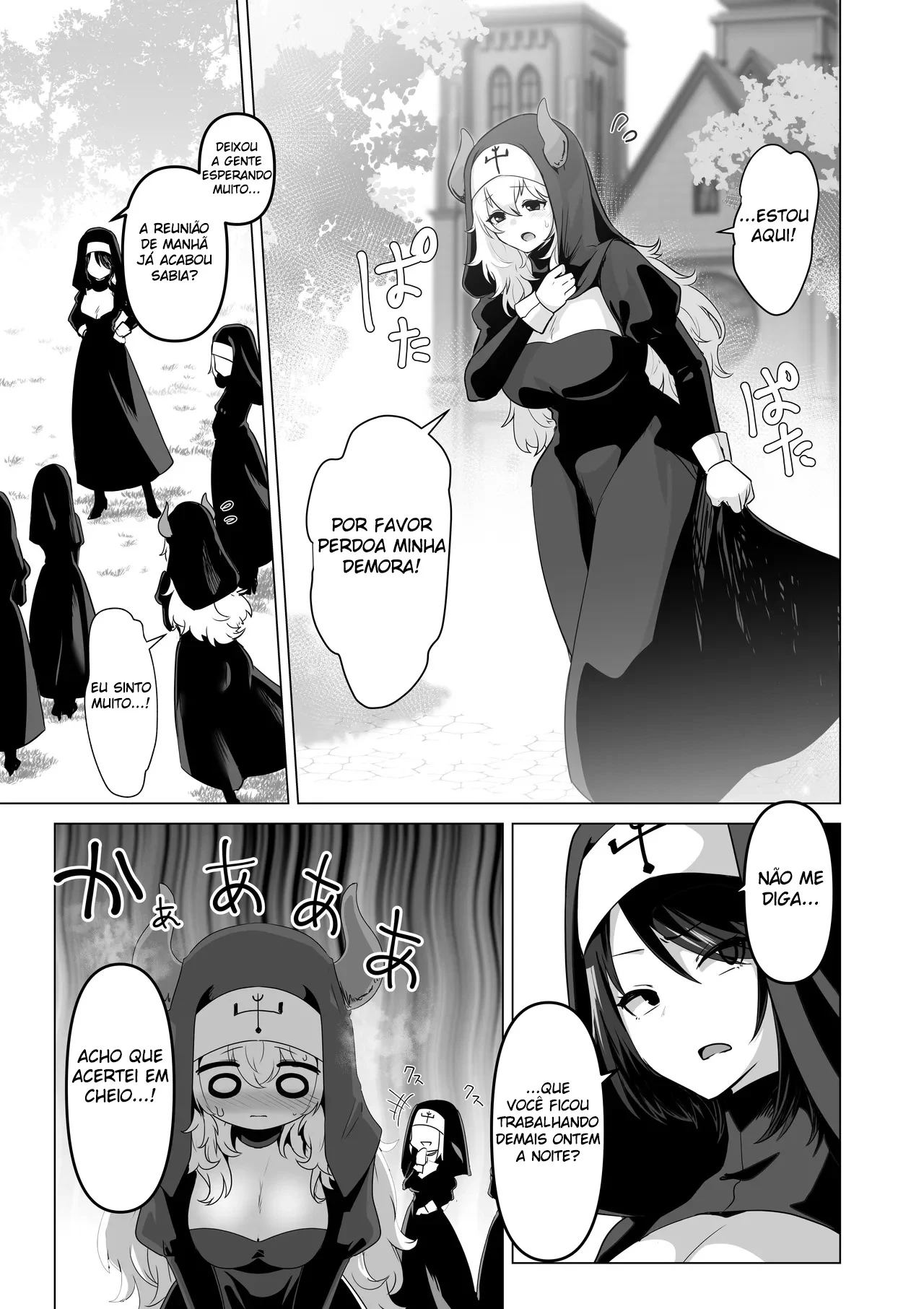 De Jeito Nenhum Ela é Freira Com Esse Corpo – Hentai – Site Para Ler Completo