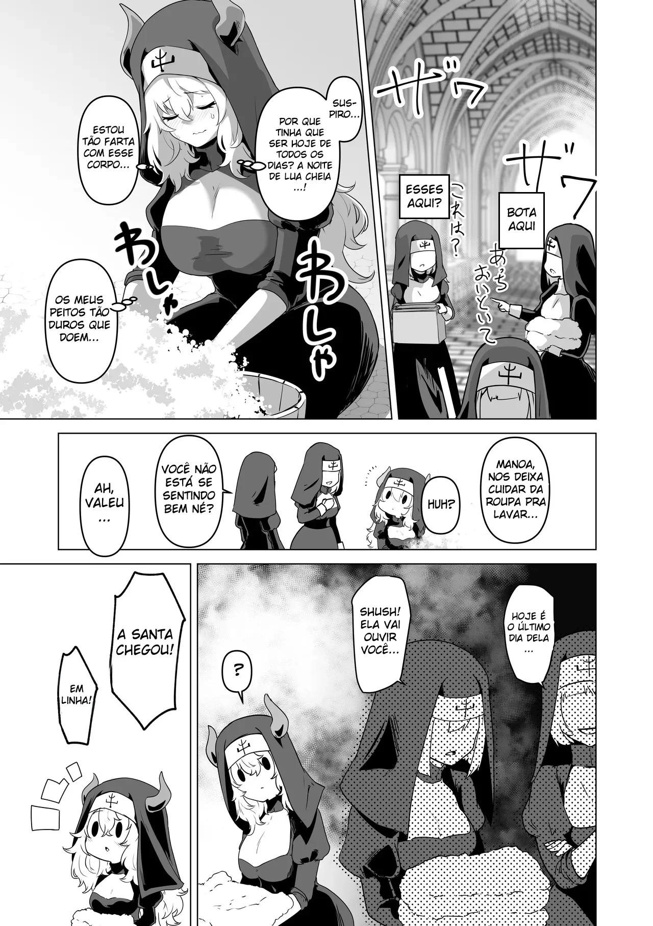 De Jeito Nenhum Ela é Freira Com Esse Corpo – Hentai – Site Para Ler Completo