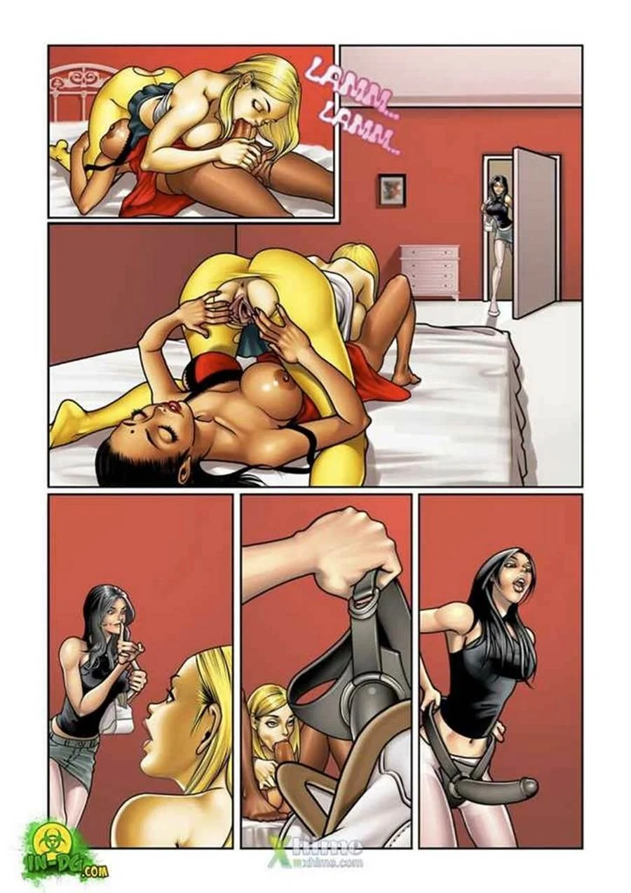 Companheira de Quarto Safada – HQ Travestis – Quadrinho Original