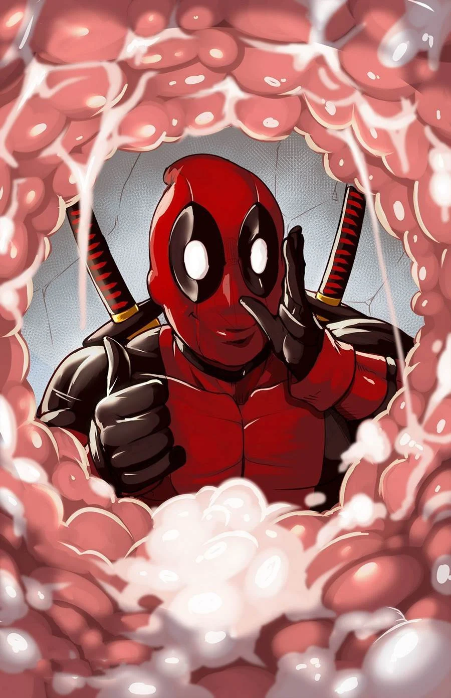 Deadpool Thinking with Portals – Heróis Porno – Ler Hentai HQ