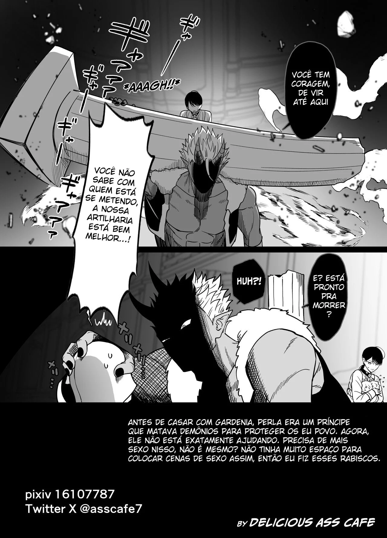 Dei meu cu pra um Orc – Hentai Gay – Site Para Ler Completo