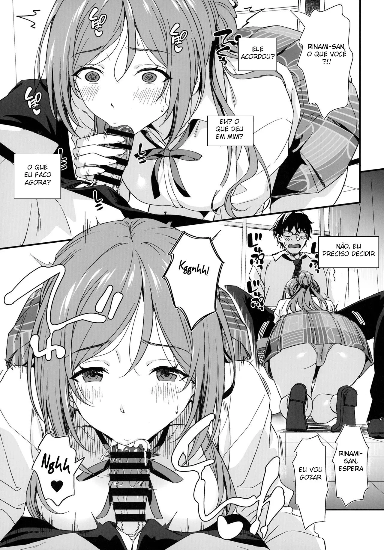 Deixe As Coisas Safadas Com A Rinami Oneechan! – Manga Hentai – Quadrinho Original