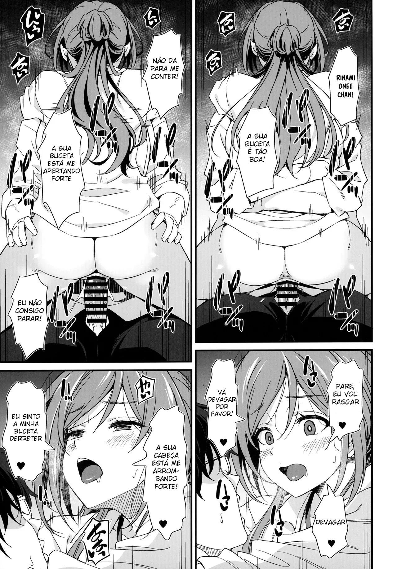 Deixe As Coisas Safadas Com A Rinami Oneechan! – Manga Hentai – Quadrinho Original