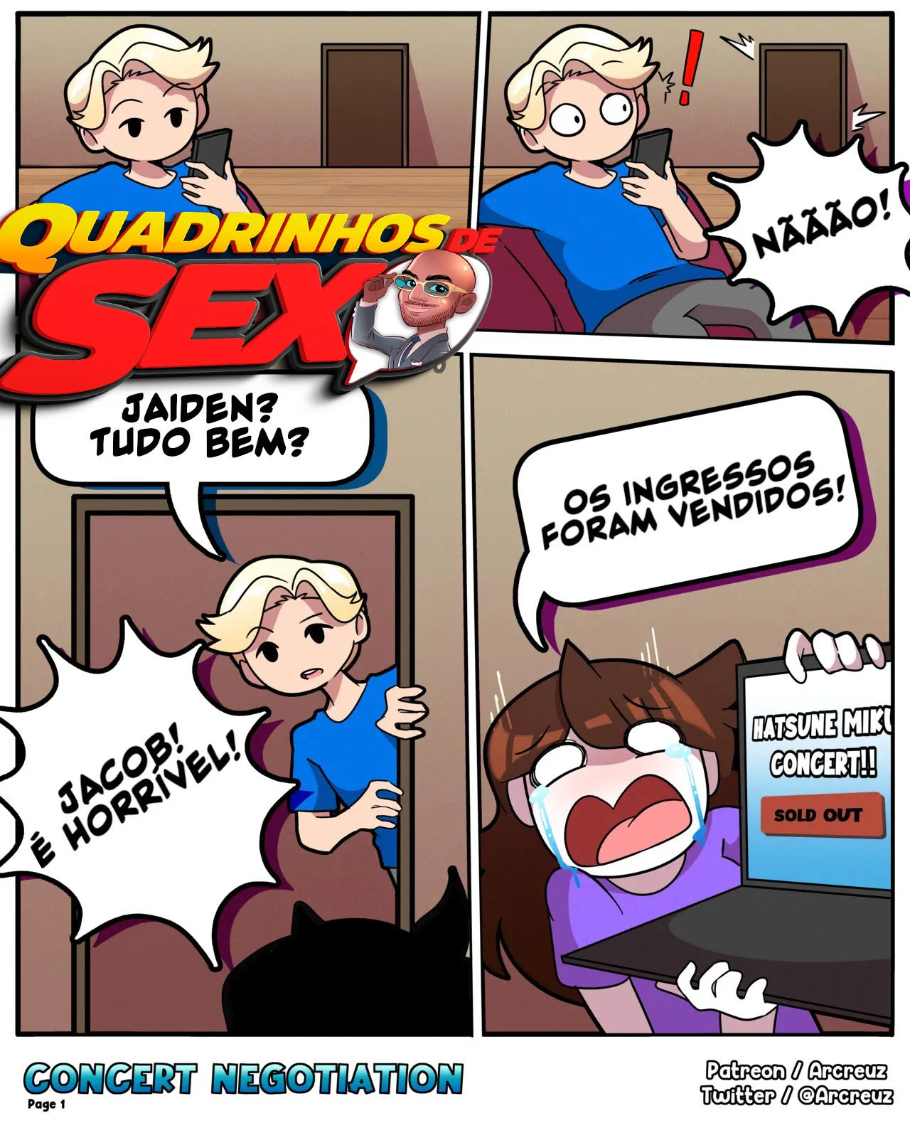 Concert Negotiation – Comics Porno – Português do Brasil
